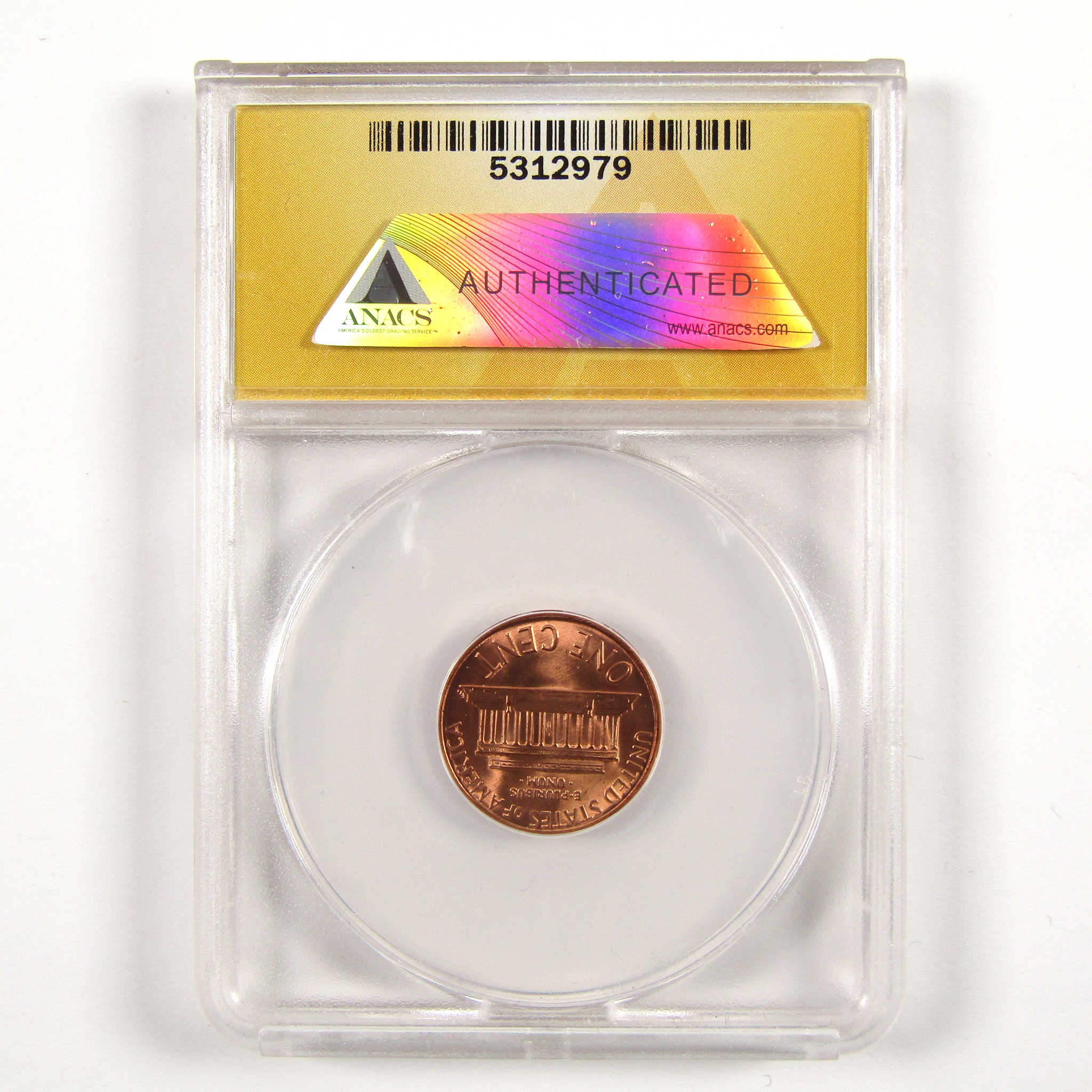 1987 D/D RPM 3 FS-501 Lincoln Memorial Cent MS 67 RD ANACS SKU:CPC5644
