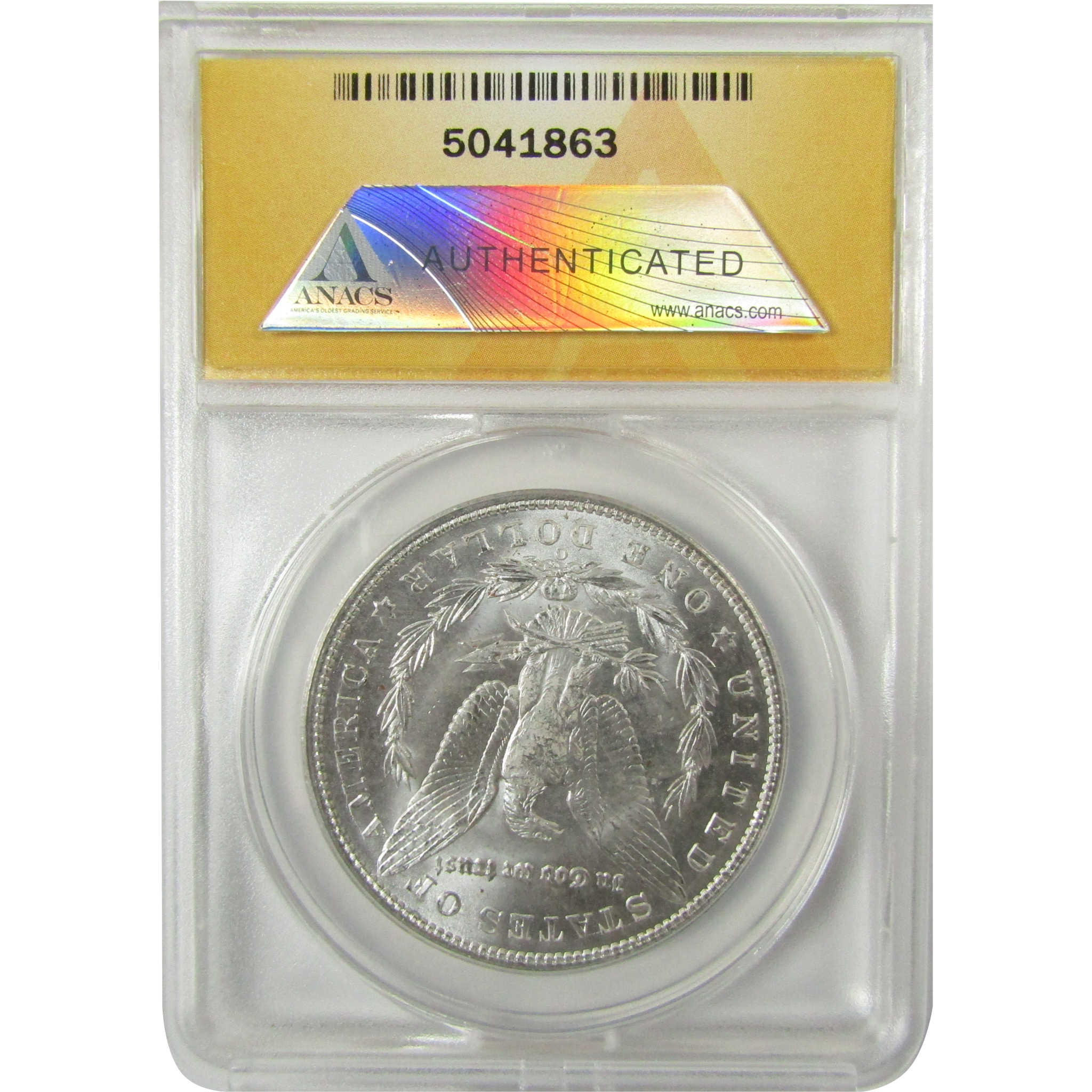 1904 O Morgan Silver Dollar MS 63 ANACS Uncirculated SKU:I28314
