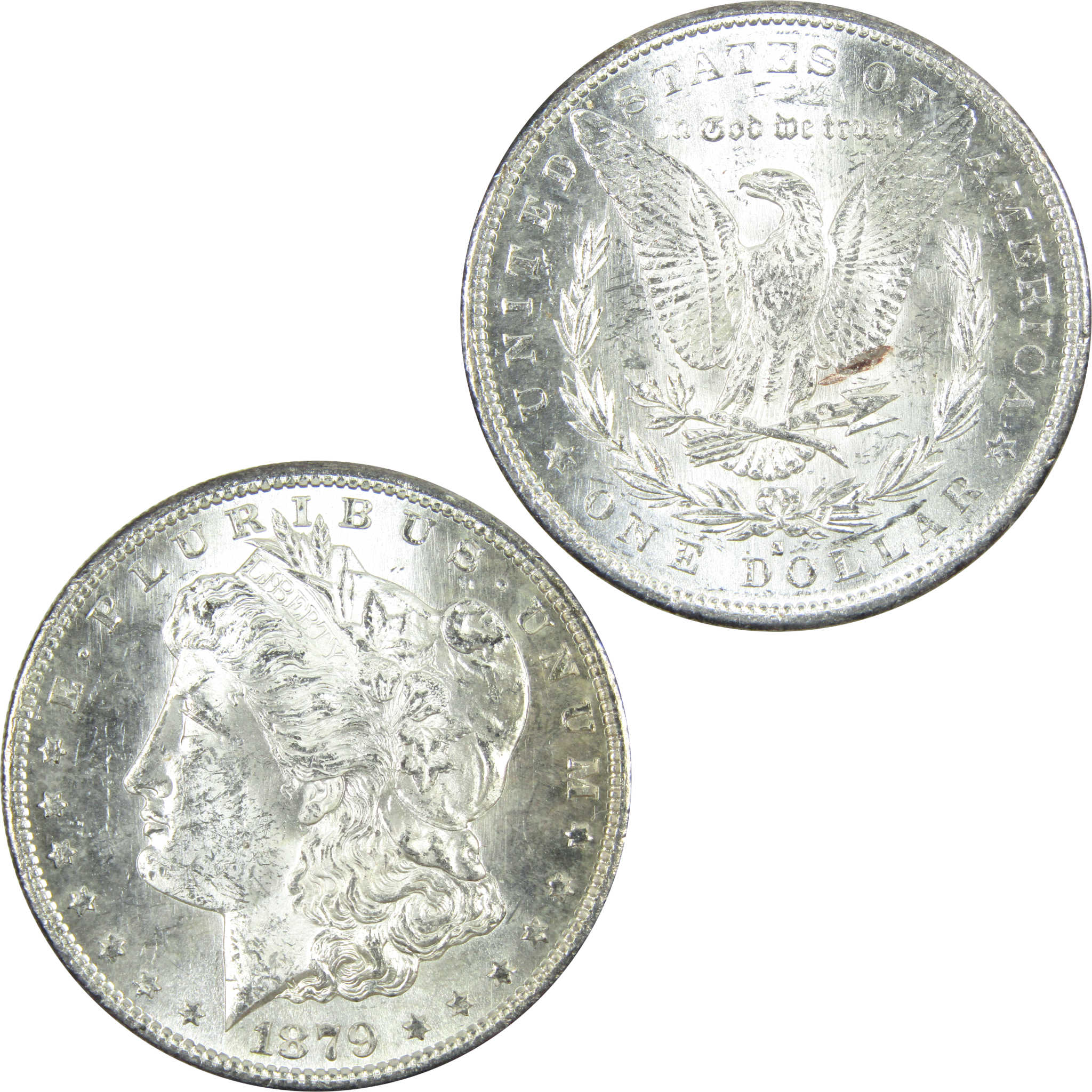 1879 S Morgan Dollar Uncirculated Silver $1 Coin SKU:I15122 - Morgan coin - Morgan silver dollar - Morgan silver dollar for sale - Profile Coins &amp; Collectibles