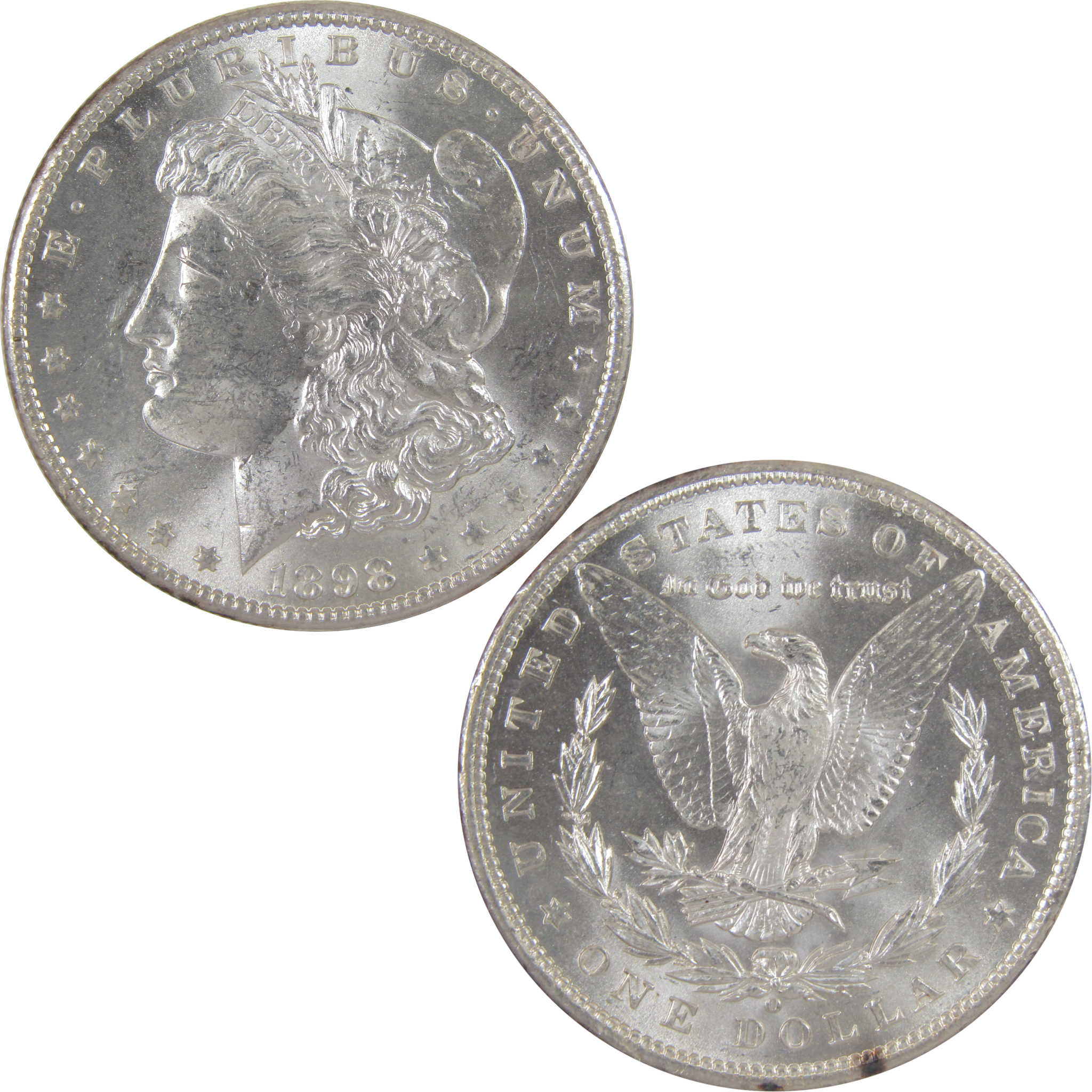 1898 O Morgan Dollar Uncirculated Silver $1 Coin SKU:I18752 - Morgan coin - Morgan silver dollar - Morgan silver dollar for sale - Profile Coins &amp; Collectibles