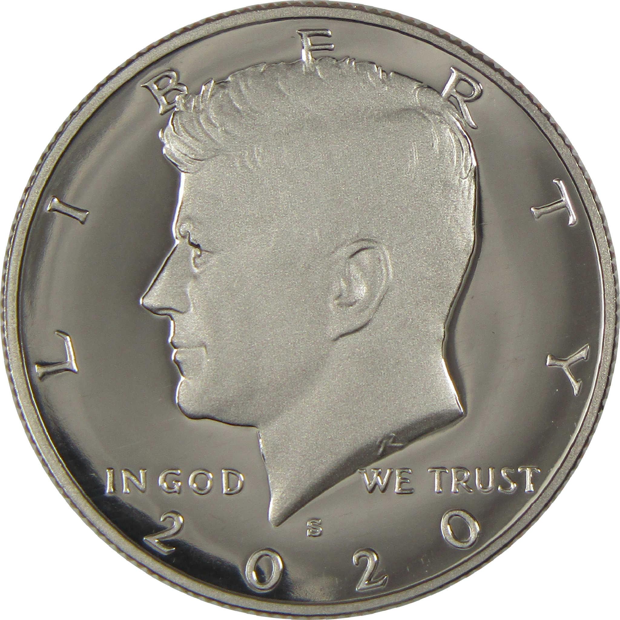 2020 S Kennedy Half Dollar Choice Proof Clad 50c Coin