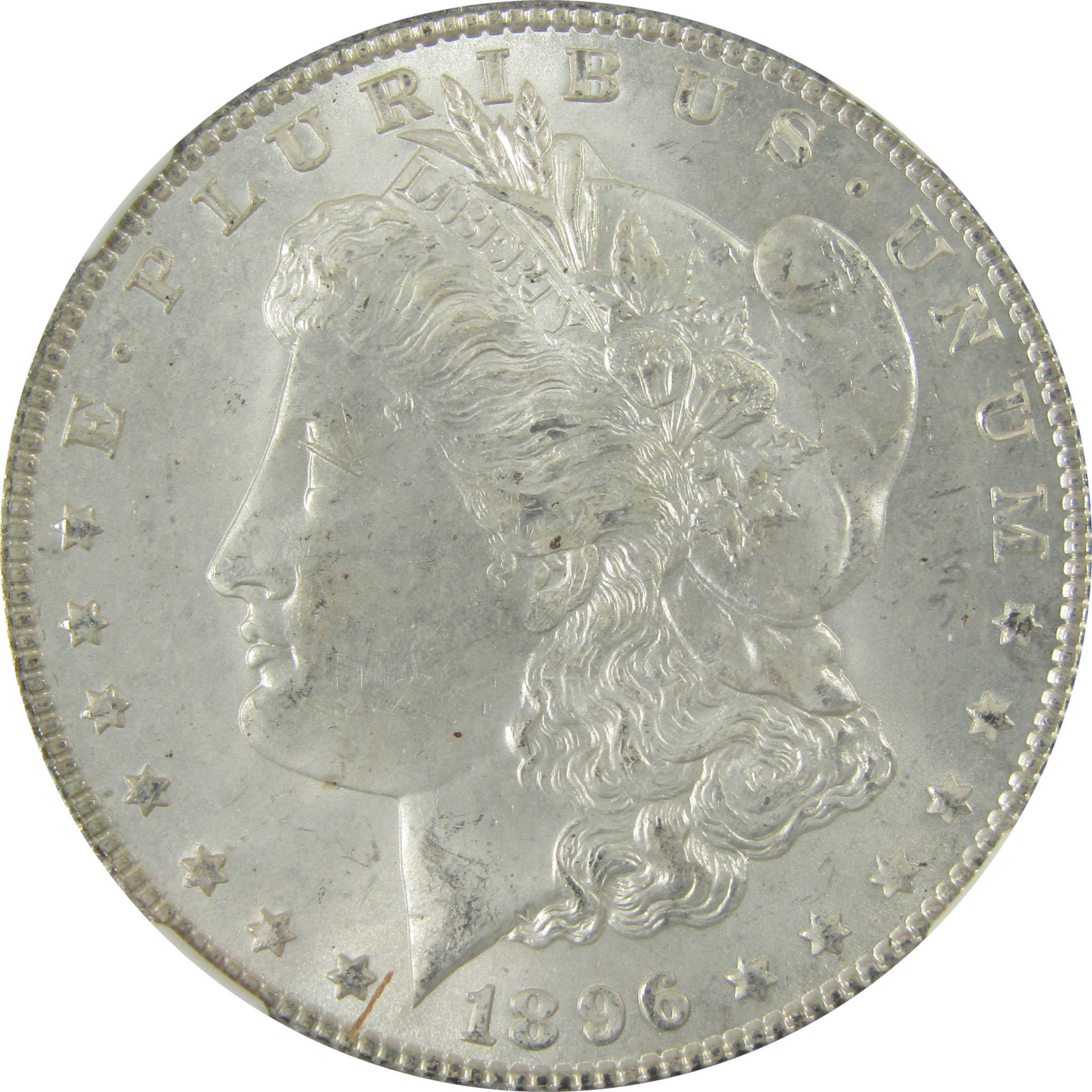 1896 Morgan Silver Dollar MS 64 NGC Uncirculated $1 Coin SKU:CP465 - Morgan coin - Morgan silver dollar - Morgan silver dollar for sale - Profile Coins &amp; Collectibles