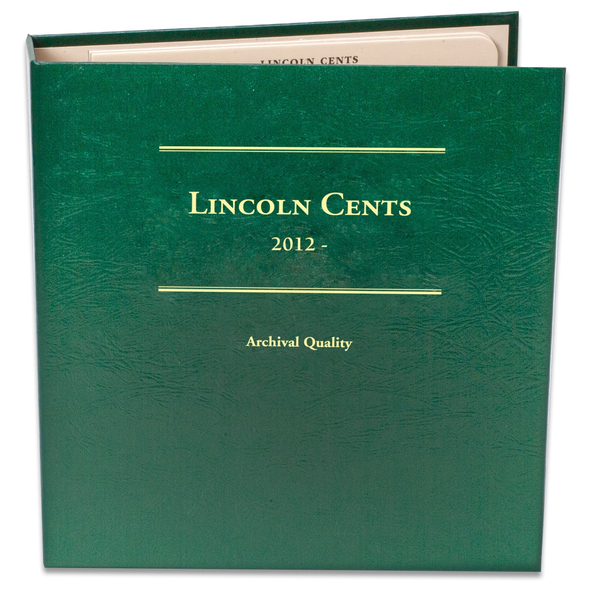 2012-Date Lincoln Cent Coin Album Volume 3 Shield Cents Littleton Coin