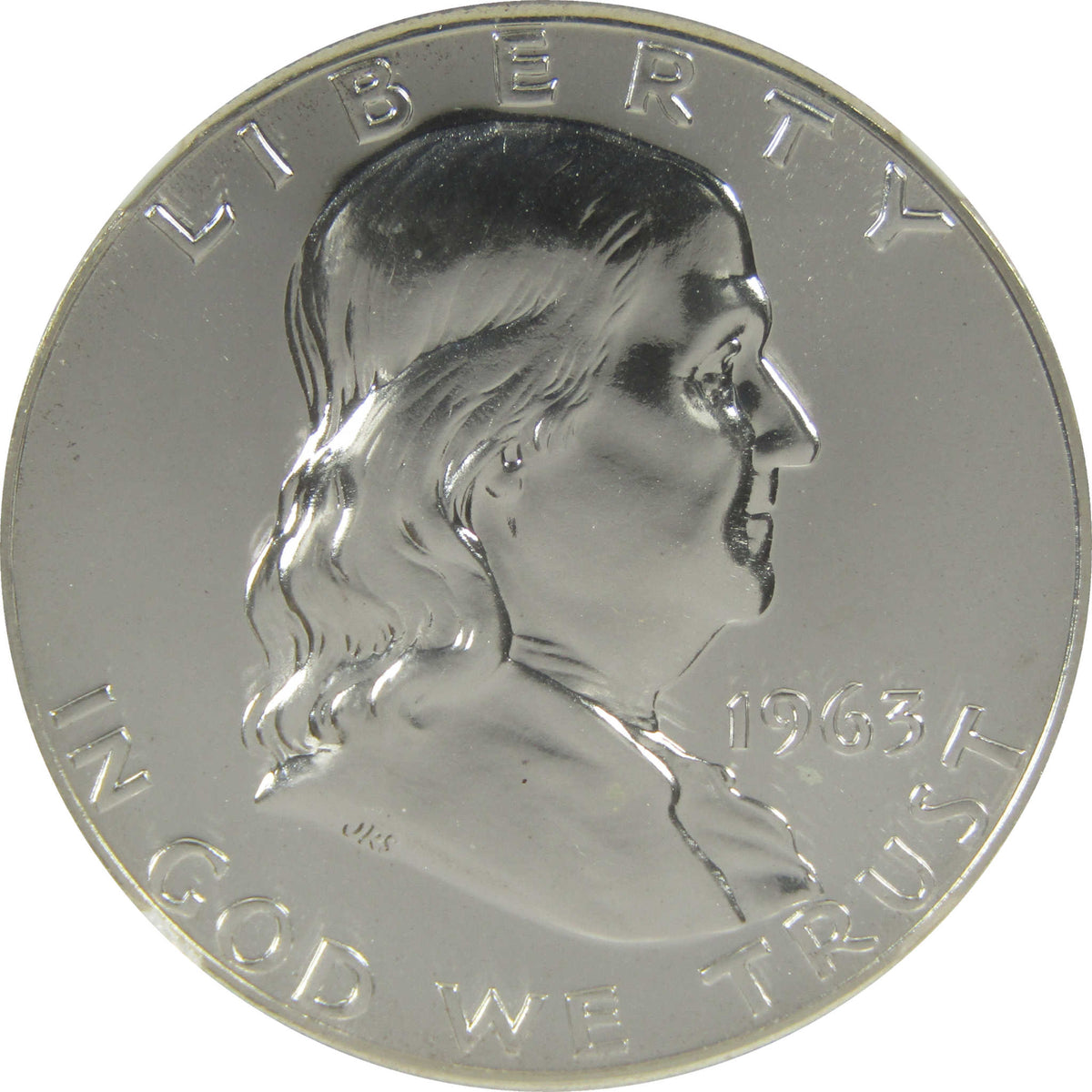 1963 Franklin Silver Half Dollar PF 67 NGC Proof 50c Coin SKU:I28802