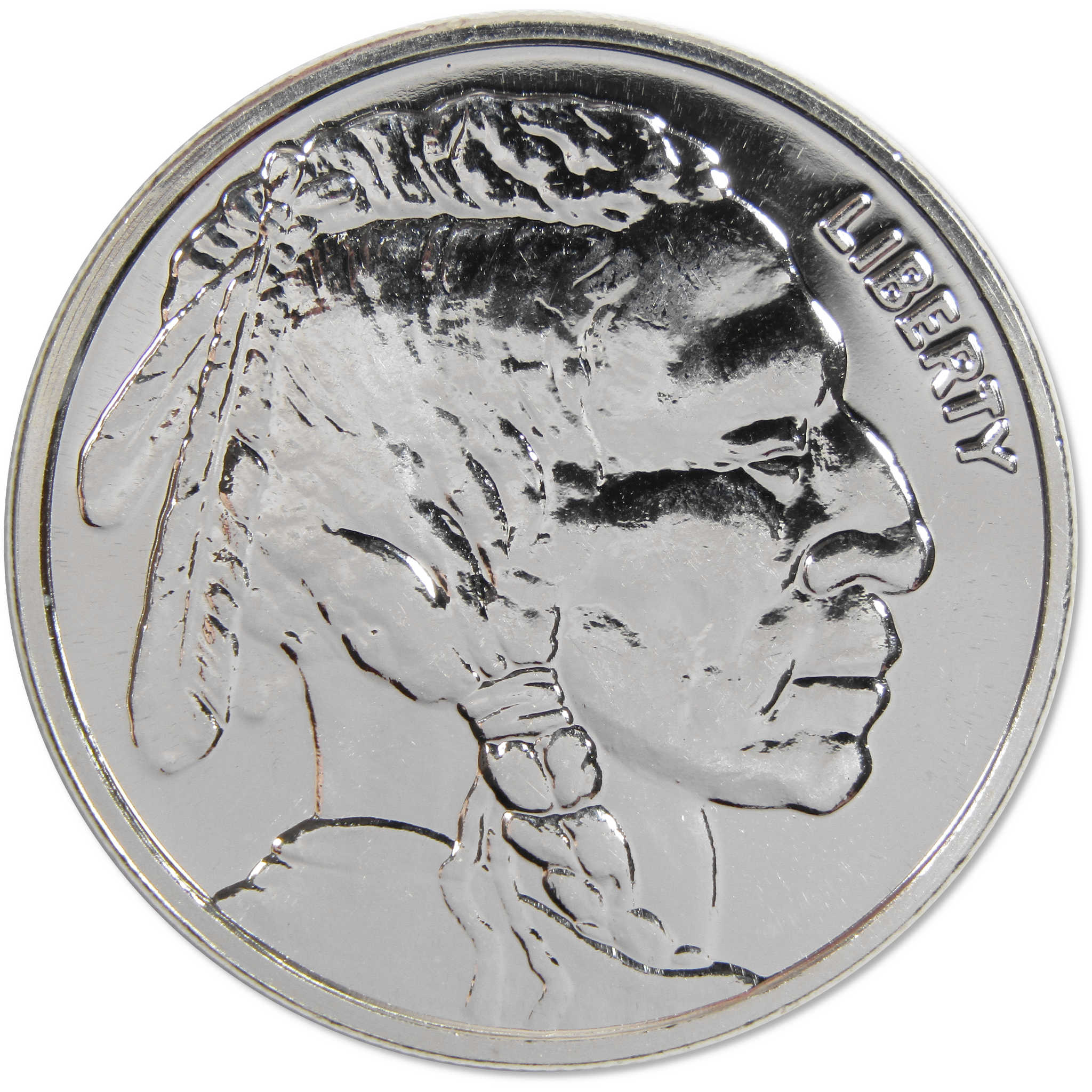 Indian Head Buffalo 1 oz .999 Silver Round Collectible