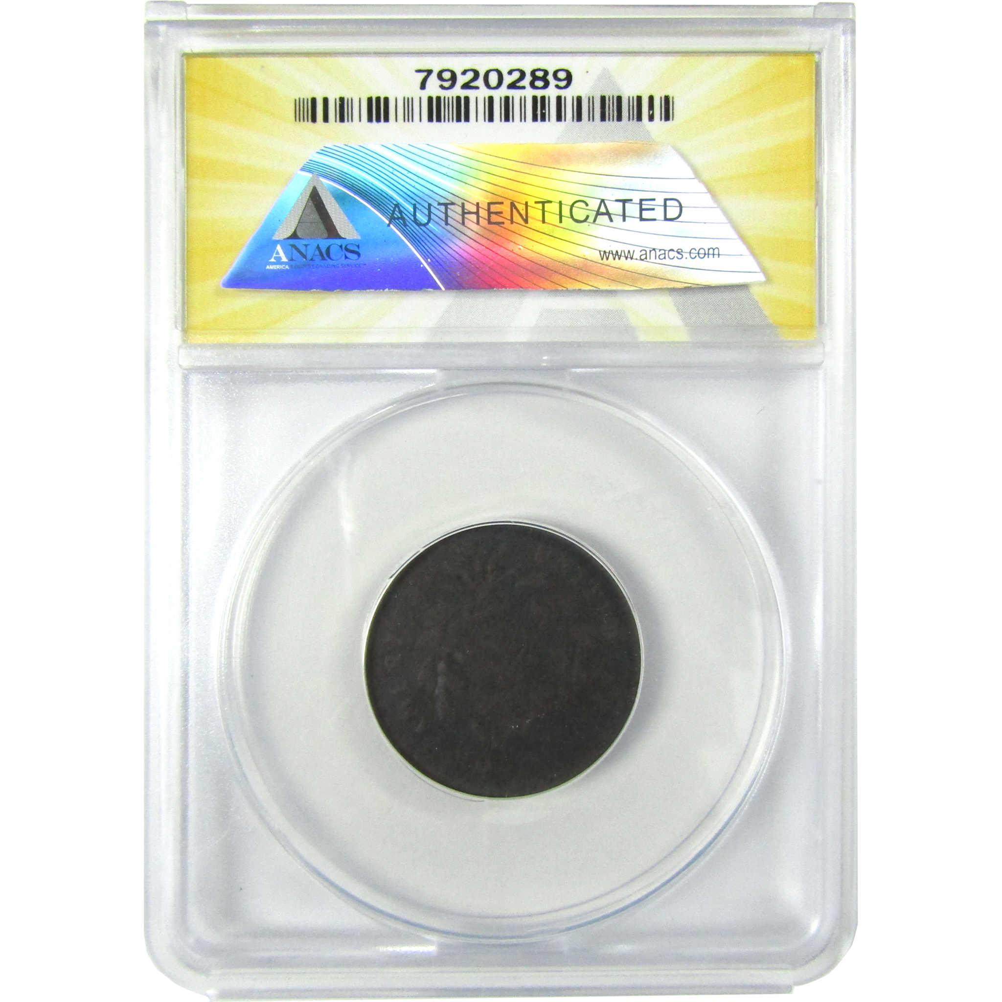 1797 1 Above 1 Liberty Cap Half Cent AG 3 Details ANACS SKU:CP193