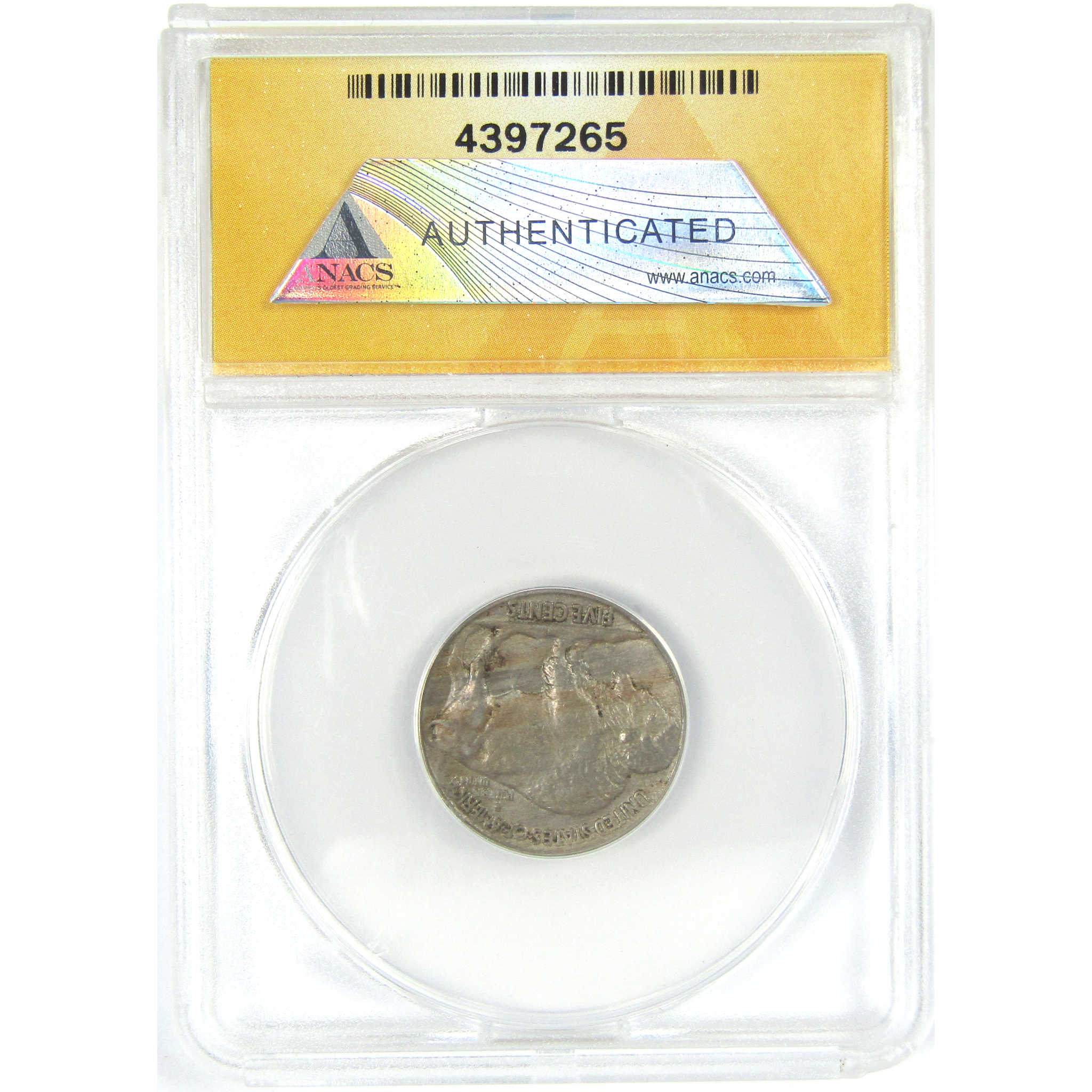 1930 DDO Die 2 Indian Head Buffalo Nickel AU 55 ANACS 5c SKU:I16279