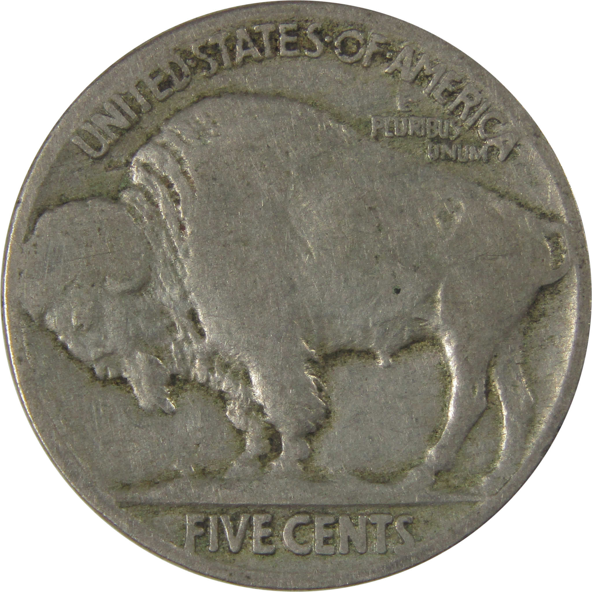 1918 Indian Head Buffalo Nickel G Good 5c Coin SKU:I22747