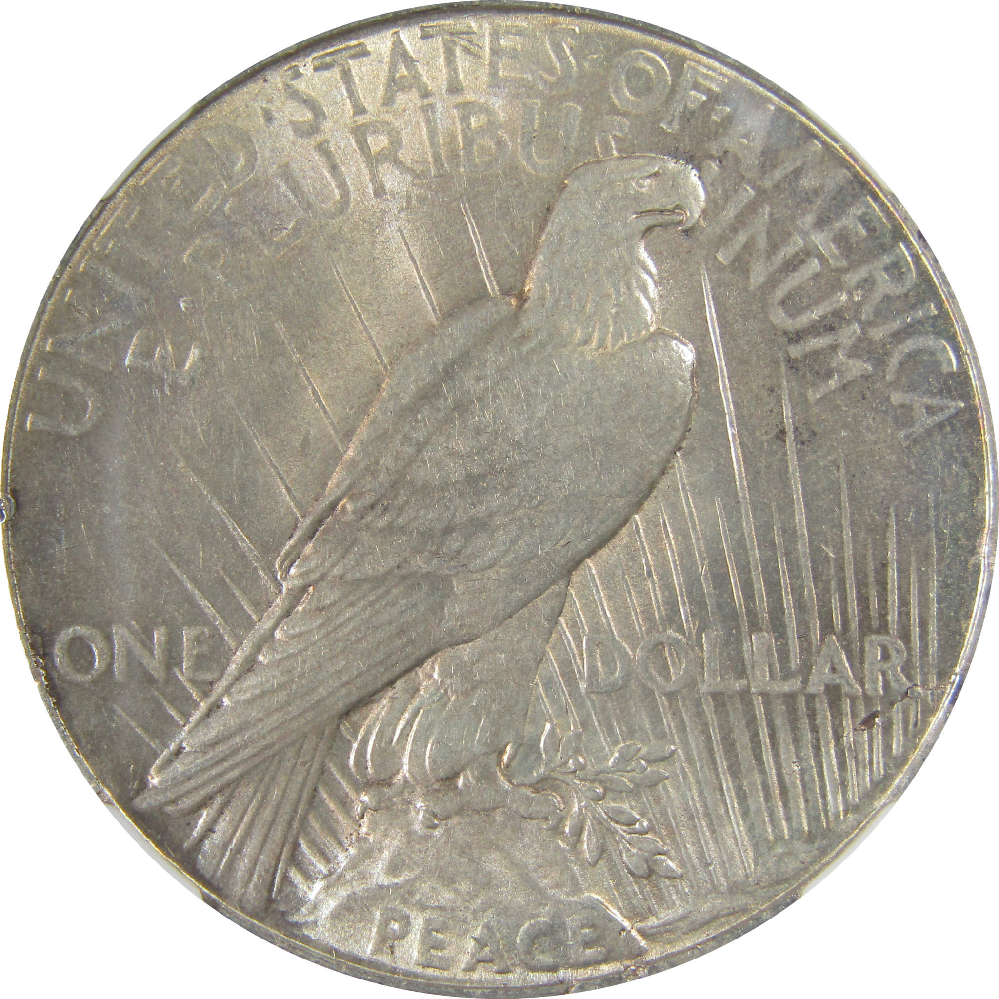 1934 Peace Dollar MS 63 NGC Silver Original Bag Fragment SKU:I23379