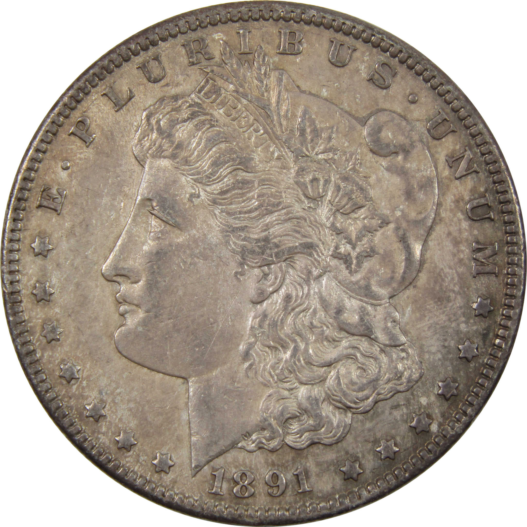 1891 CC Morgan Dollar AU About Uncirculated Details Silver SKU:I9637 - Morgan coin - Morgan silver dollar - Morgan silver dollar for sale - Profile Coins &amp; Collectibles