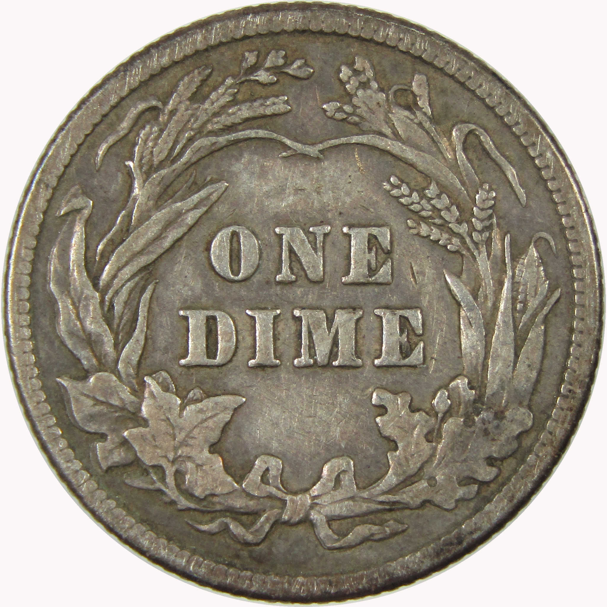 1915 Barber Silver Dime VF Very Fine 10c Coin Collectible
