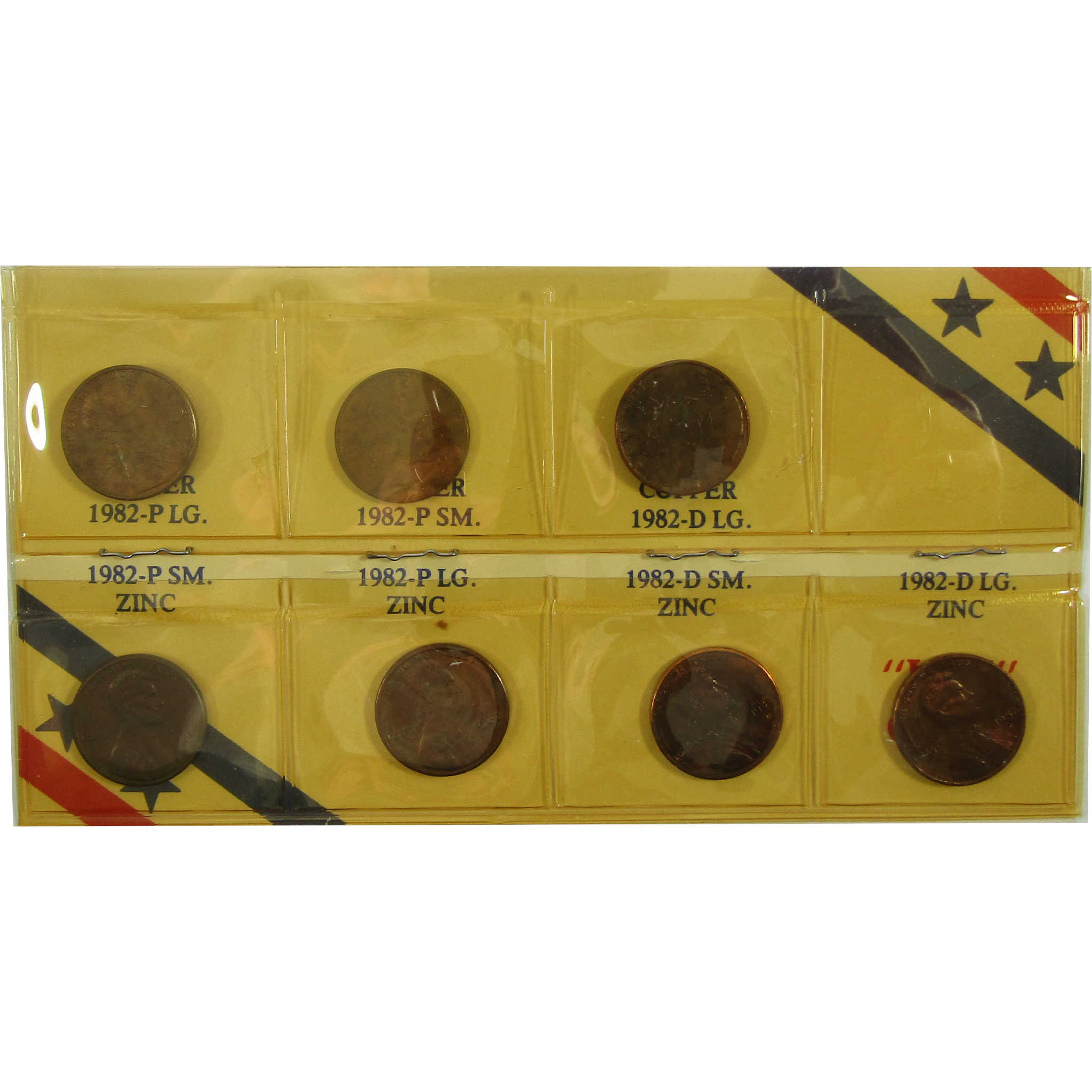 1982 P&D Unofficial 15-Coin Uncirculated Mint Set SKU:I28187