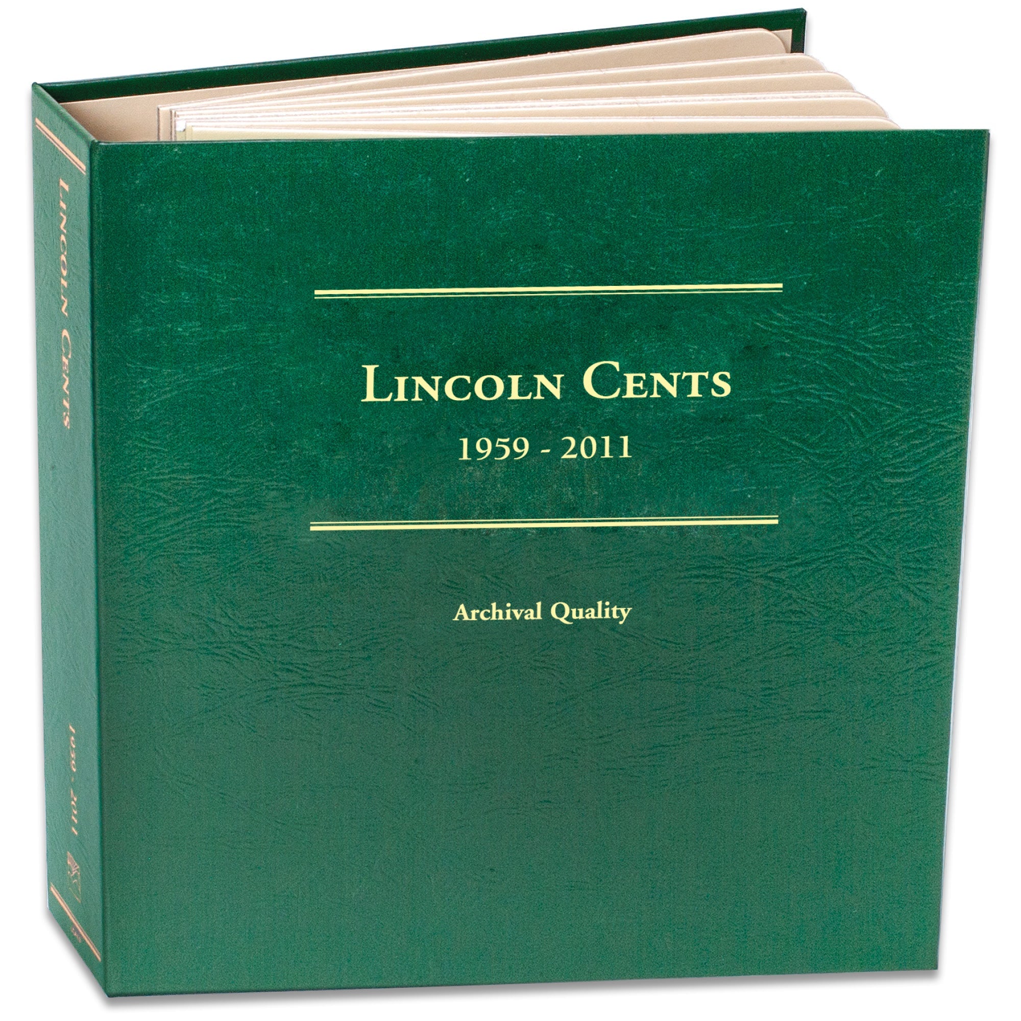 1959-2011 Lincoln Cent Coin Album Volume 2 Memorial Cents Littleton