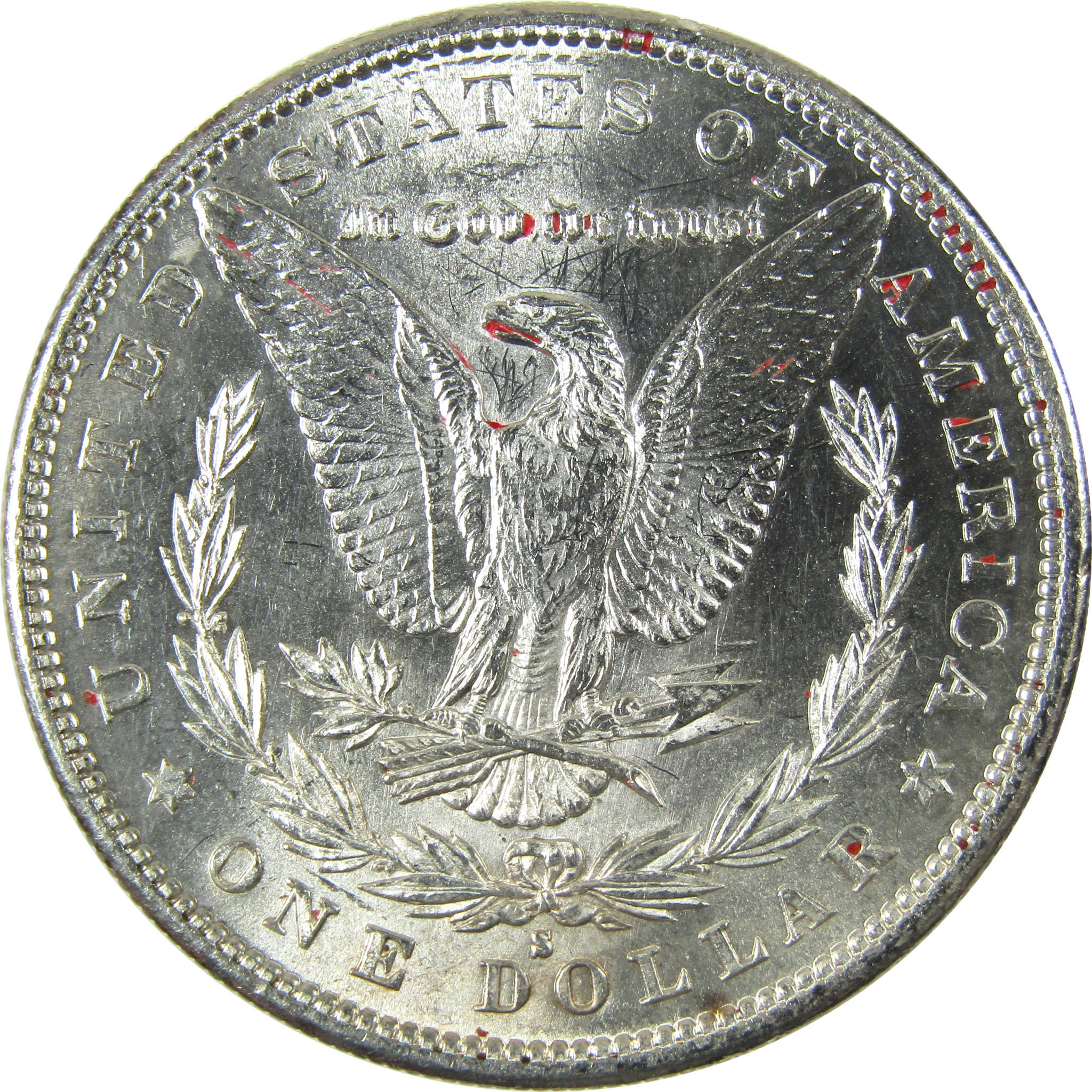 1879 S Rev 79 Morgan Silver Dollar Uncirculated Details SKU:I27077