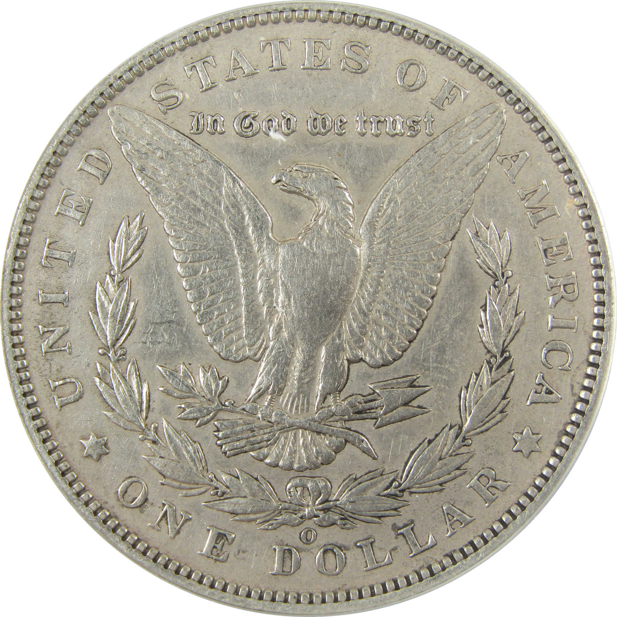 1894 O Morgan Silver Dollar EF 45 Details ANACS $1 Coin SKU:I28552