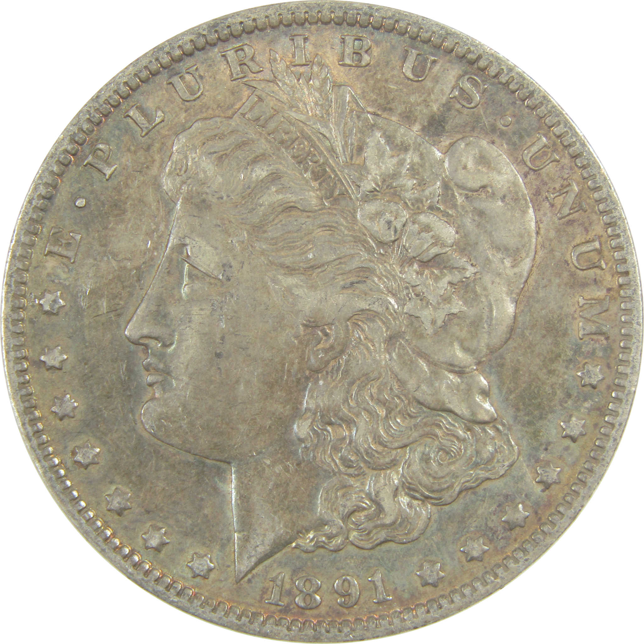 1891 O E on Reverse Morgan Dollar XF EF Extremely Fine SKU:I21013 - Morgan coin - Morgan silver dollar - Morgan silver dollar for sale - Profile Coins &amp; Collectibles