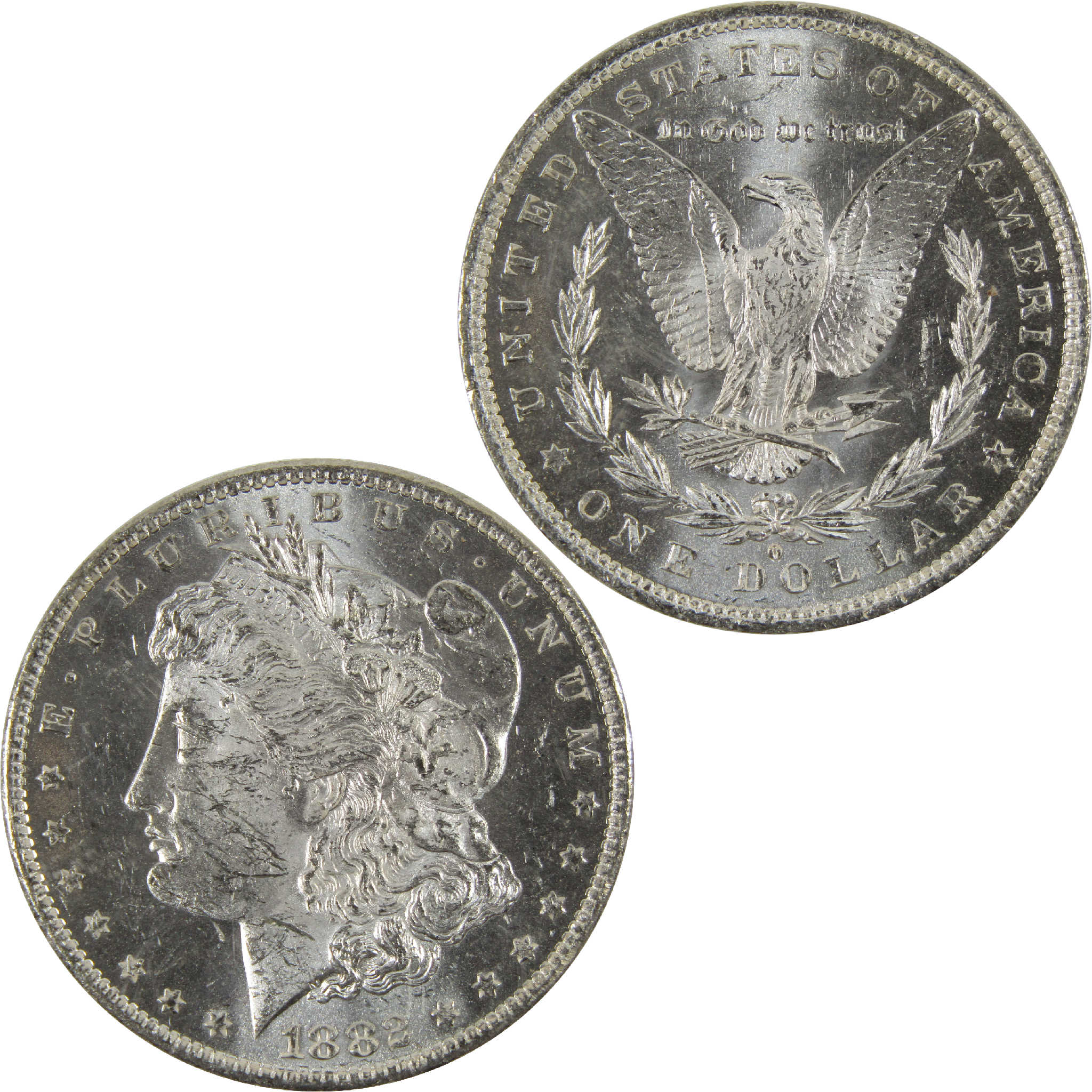 1882 O Morgan Dollar BU Uncirculated 90% Silver $1 Coin SKU:I8909 - Morgan coin - Morgan silver dollar - Morgan silver dollar for sale - Profile Coins &amp; Collectibles