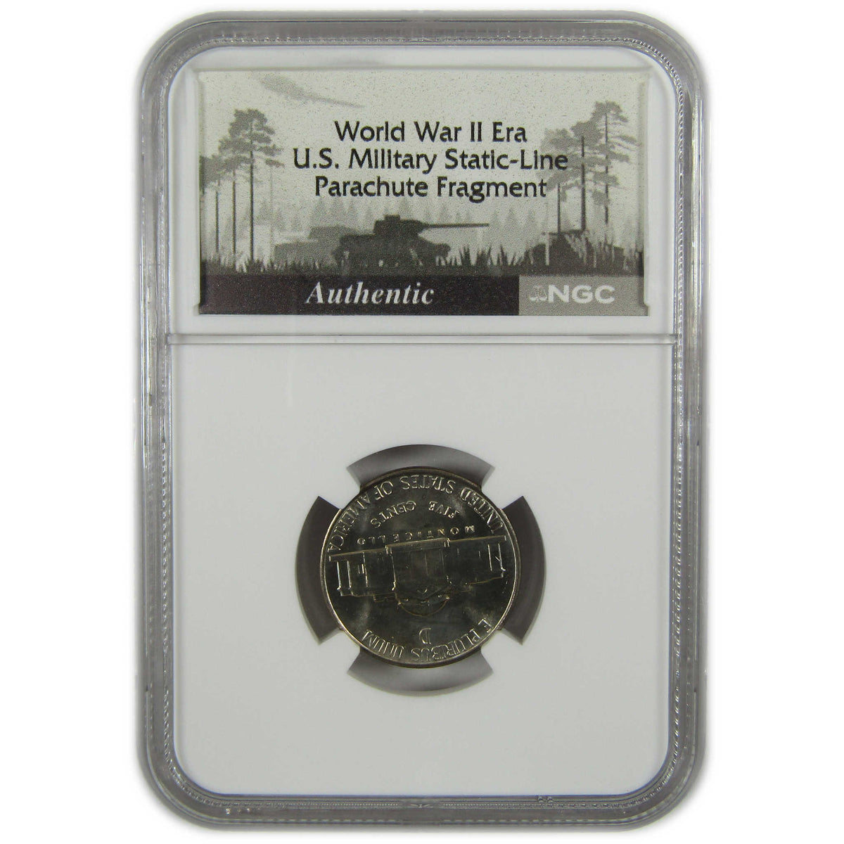1943 D Jefferson Wartime Silver Nickel MS 67 6FS NGC Coin SKU:I28717