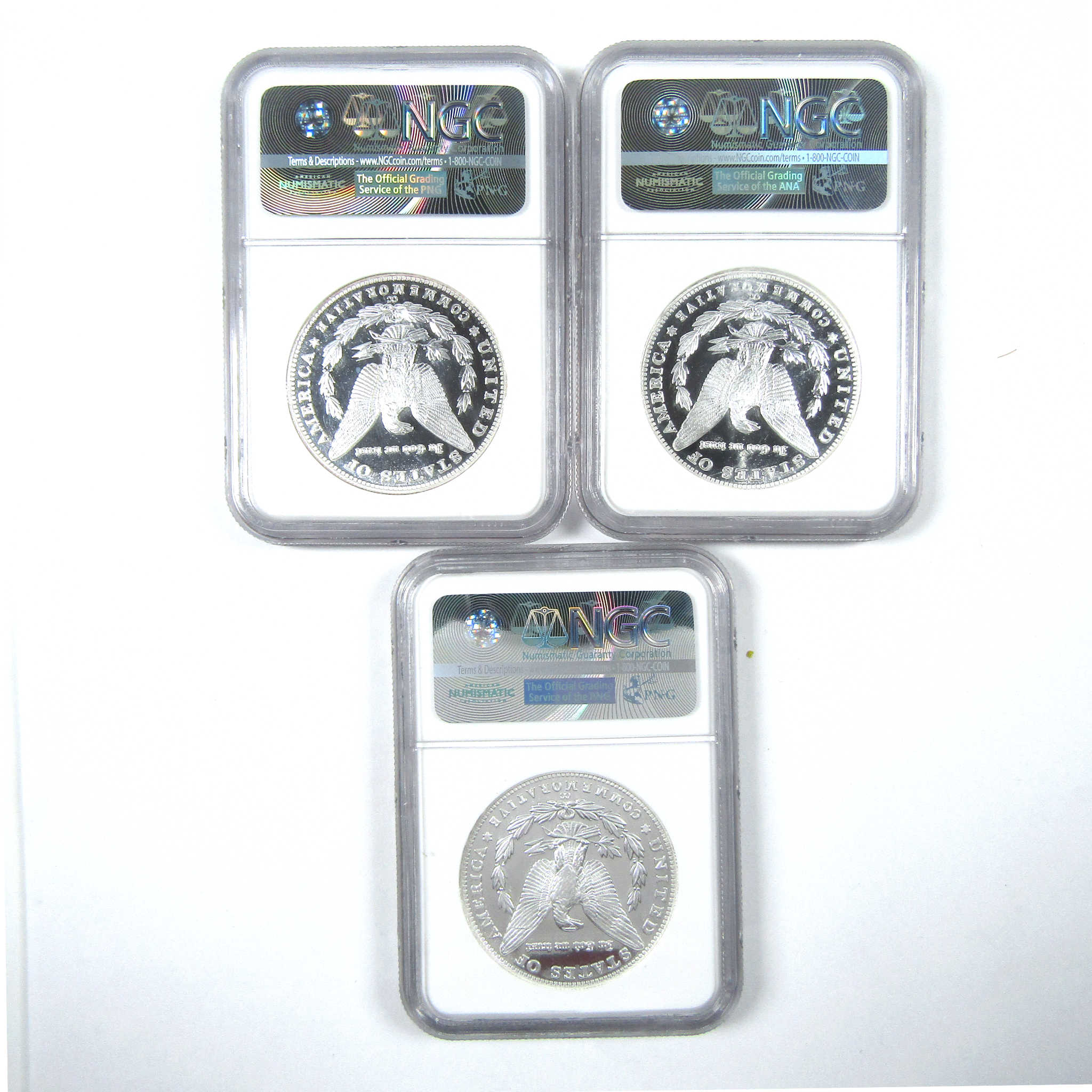 2015 CC Morgan Dollar 3 Piece Set Gem Proof NGC Silver SKU:CPC7677