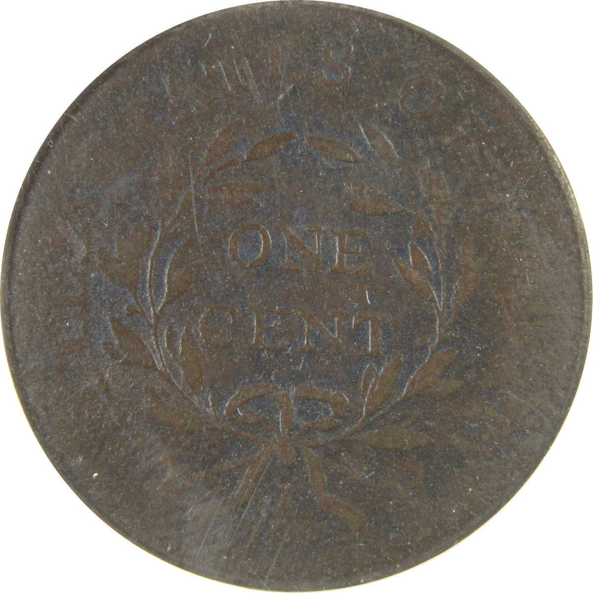 1795 Plain Edge S-78 Liberty Cap 1c VG 8 Details ANACS SKU:I28584