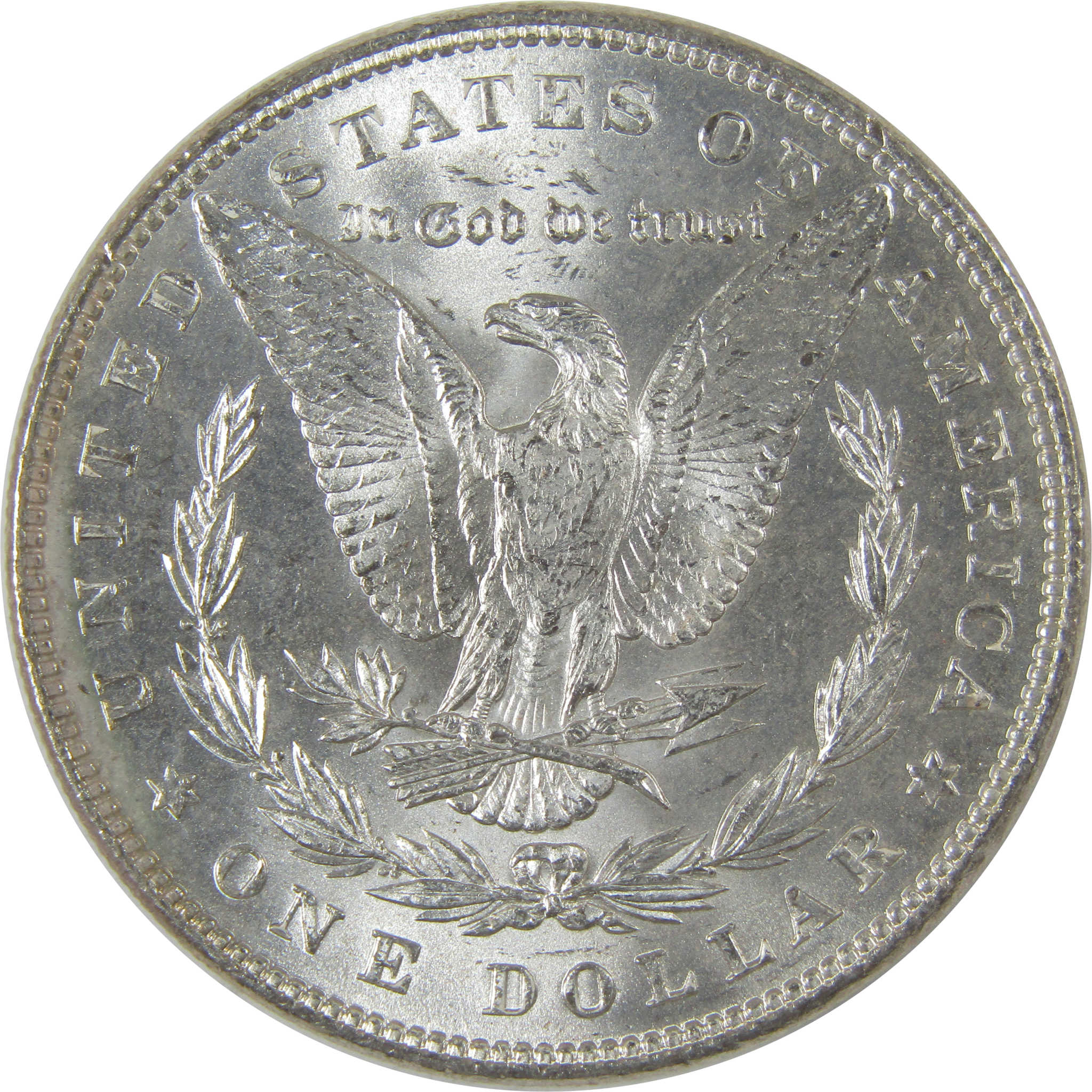 1887 Morgan Dollar Uncirculated Silver $1 Coin SKU:I21042