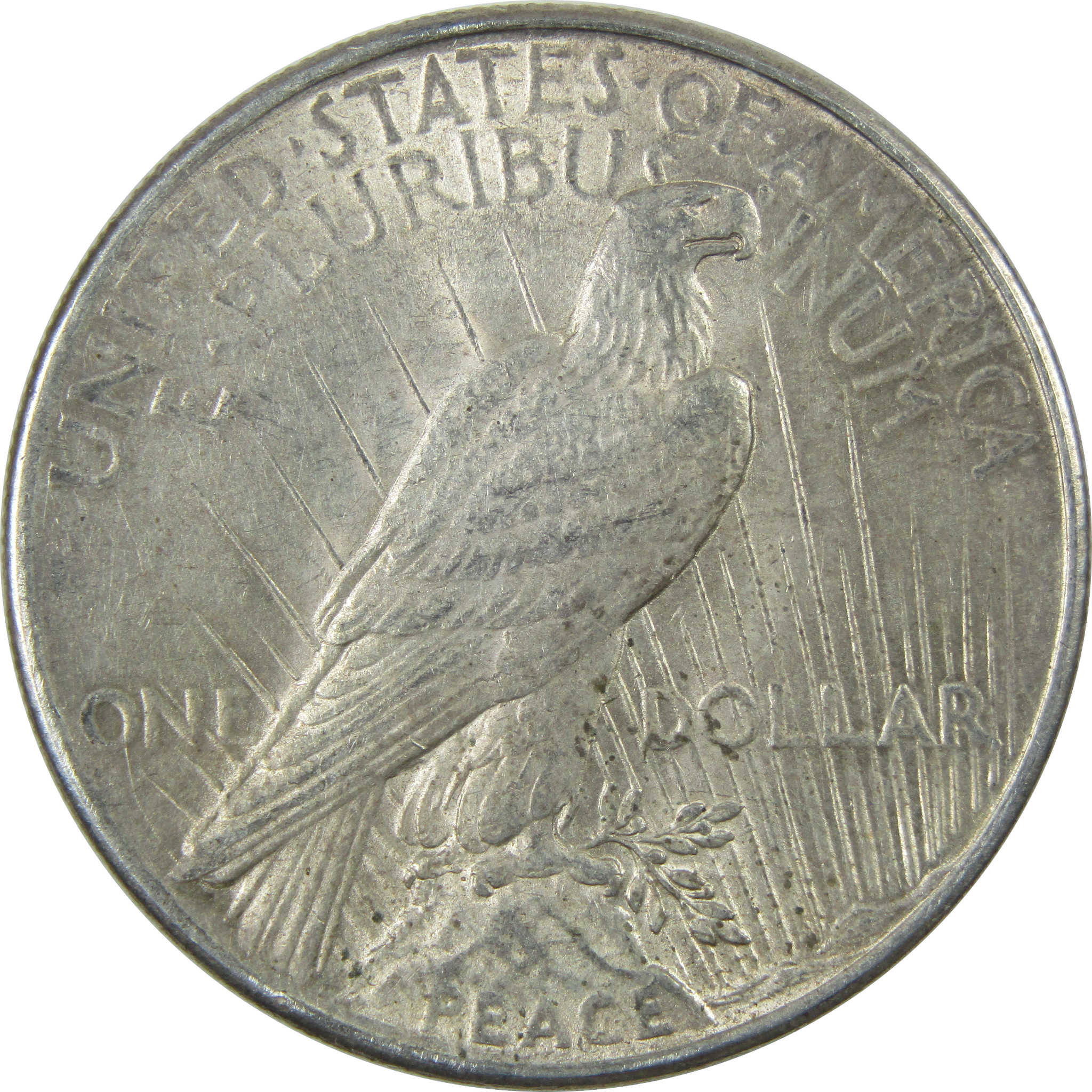 1925 Peace Dollar AU About Uncirculated Silver $1 Coin SKU:I15103