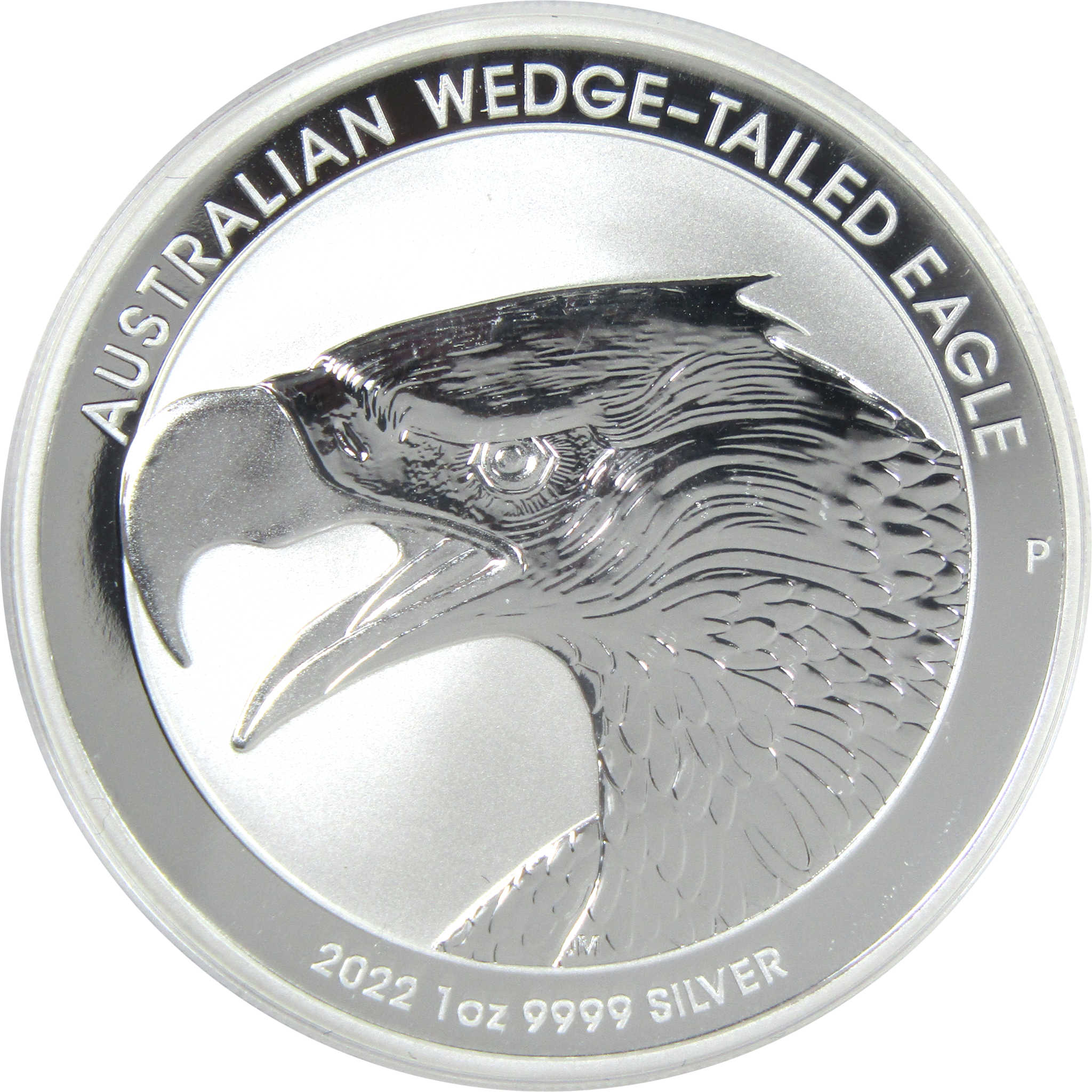 2022 P Australian Wedge-tailed Eagle 1 oz .9999 Silver $1 SKU:CPC7808