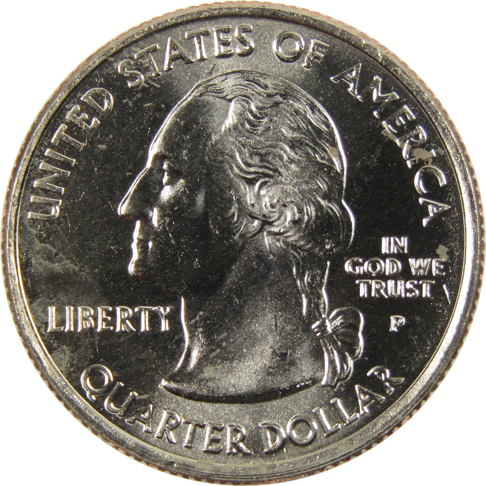 2007 P Idaho State Quarter BU Uncirculated Clad 25c Coin