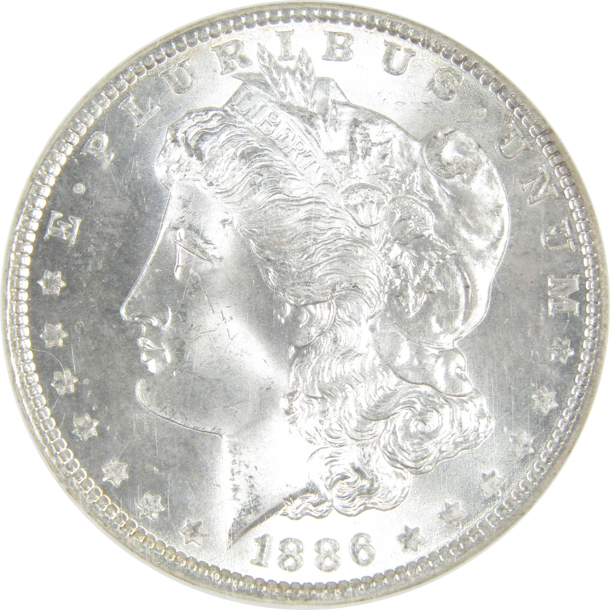 1886 Morgan Dollar MS 64 NGC Silver $1 Uncirculated Coin SKU:I15638 - Morgan coin - Morgan silver dollar - Morgan silver dollar for sale - Profile Coins &amp; Collectibles