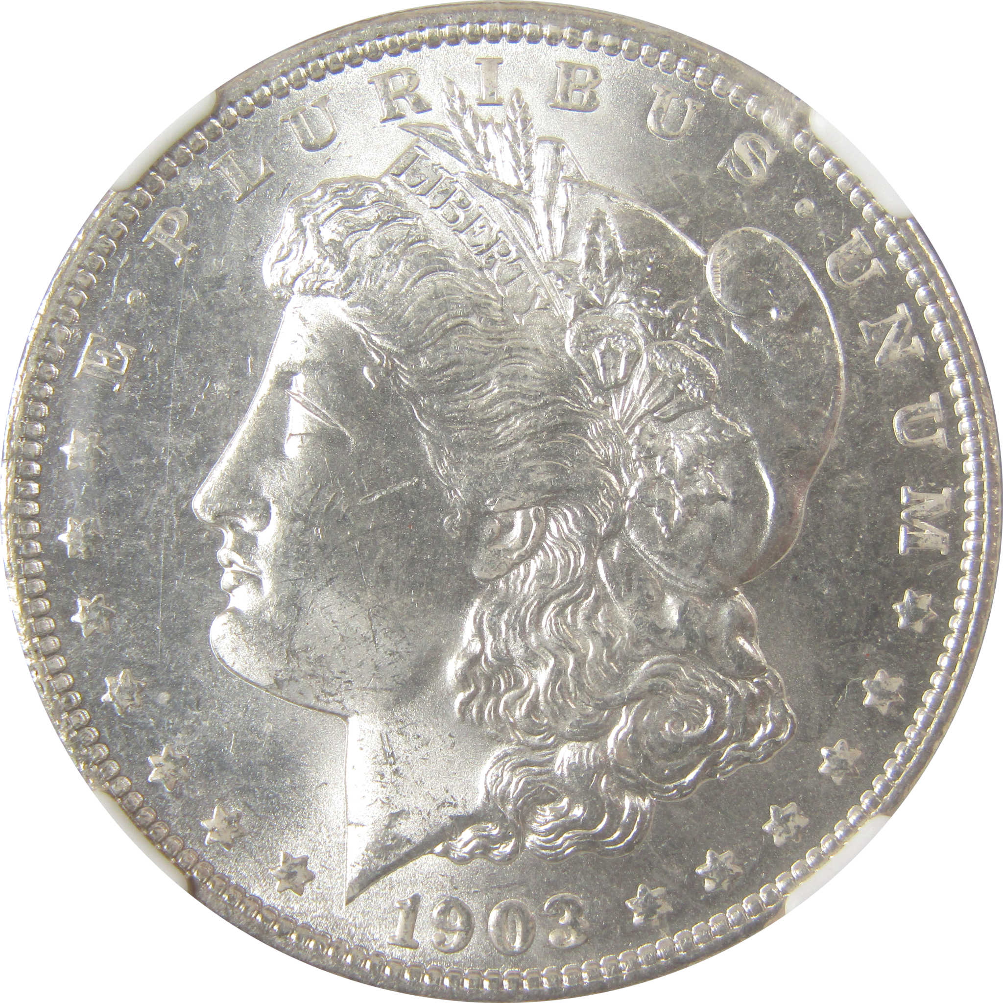 1903 O Morgan Silver Dollar MS 63 NGC Uncirculated $1 Coin SKU:I24405