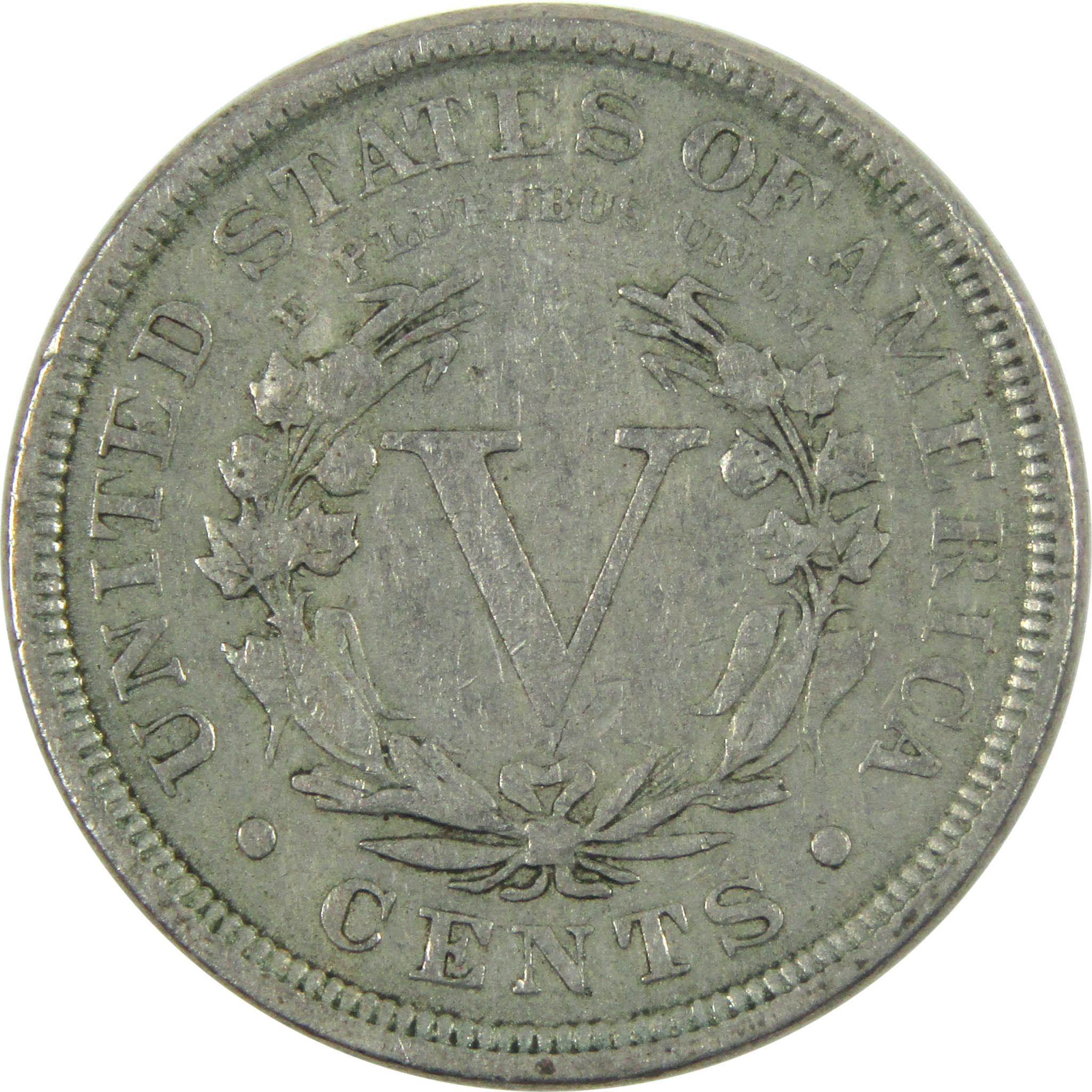 1891 Liberty Head V Nickel VF Very Fine 5c Coin SKU:I14367