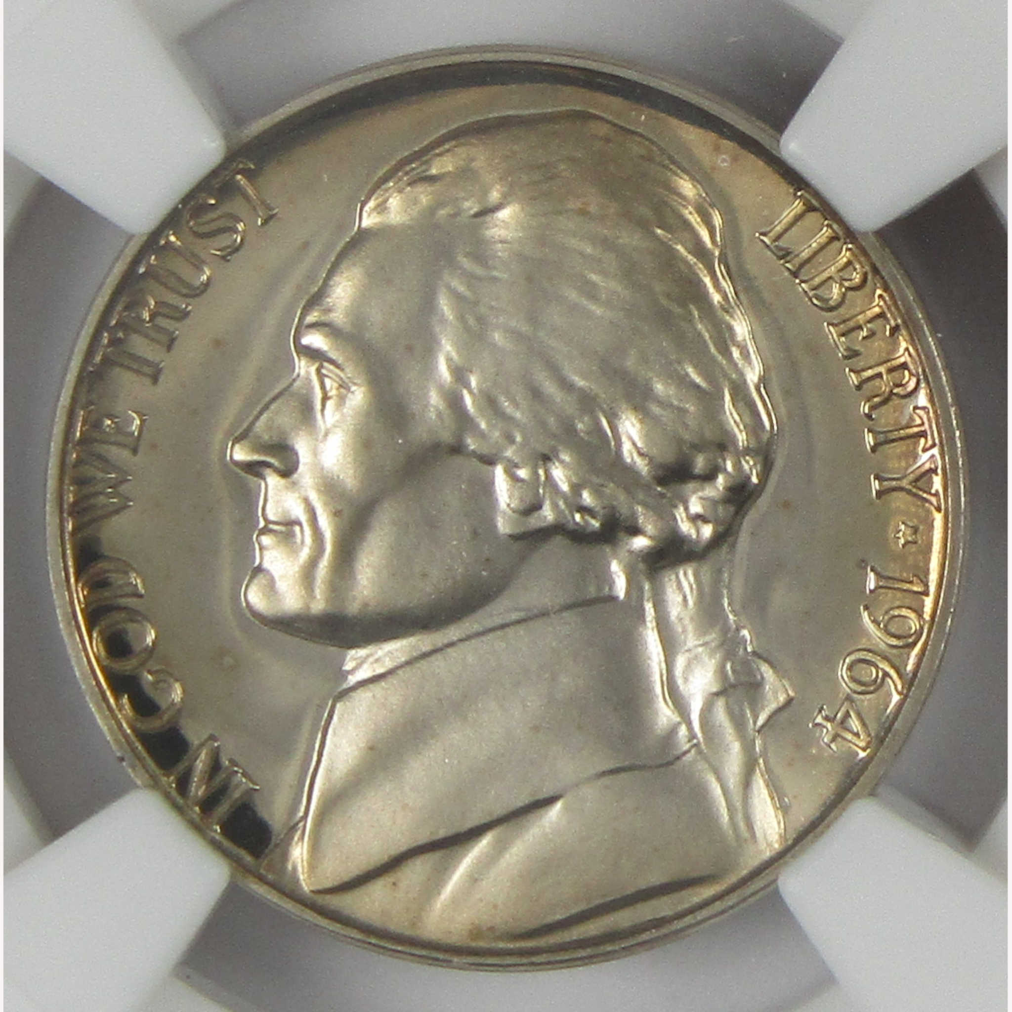 1964 Jefferson Nickel PF 67 UCAM NGC Proof 5c Coin SKU:I26448