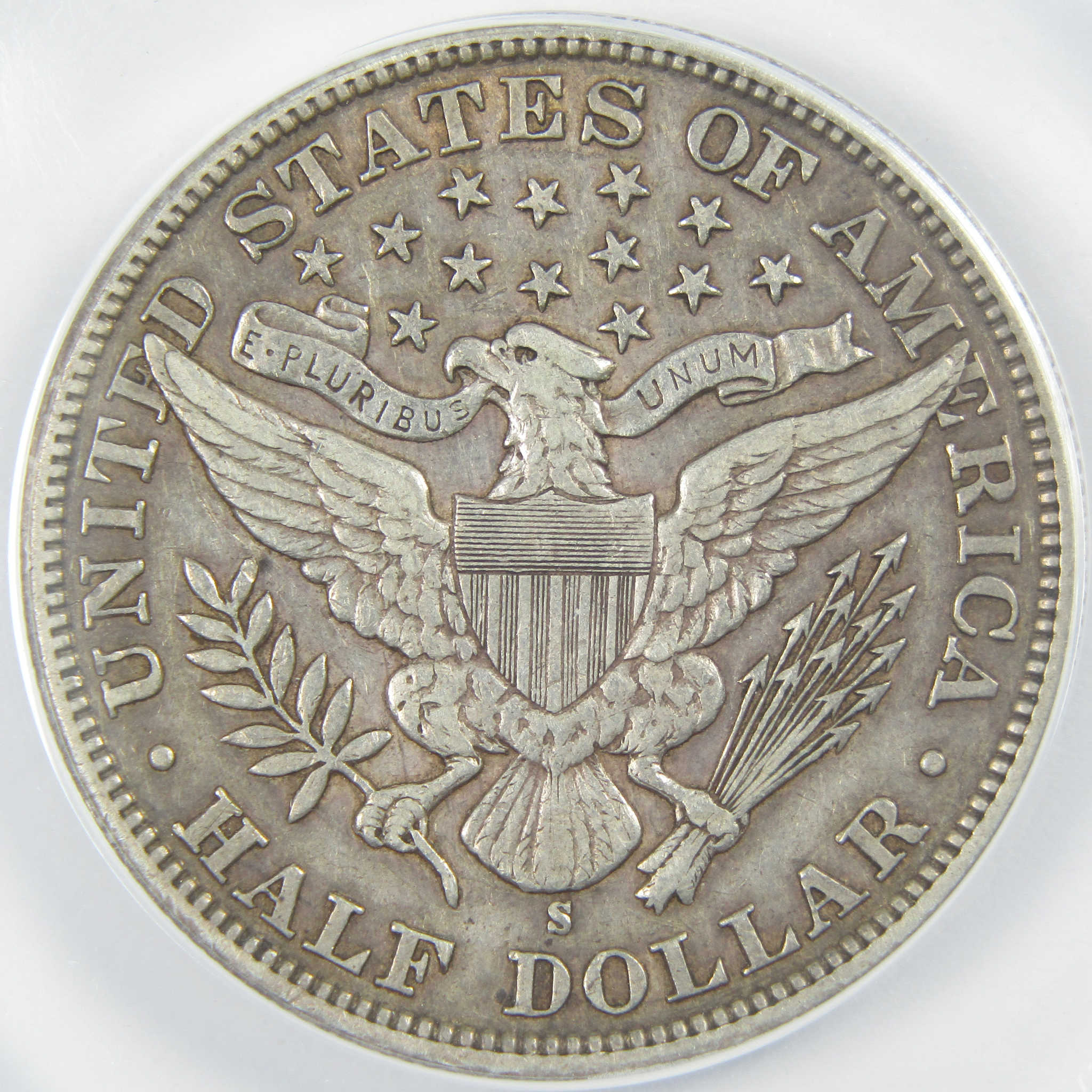 1893 S Barber Half Dollar EF 40 Details ANACS Silver 50c SKU:IPC6253