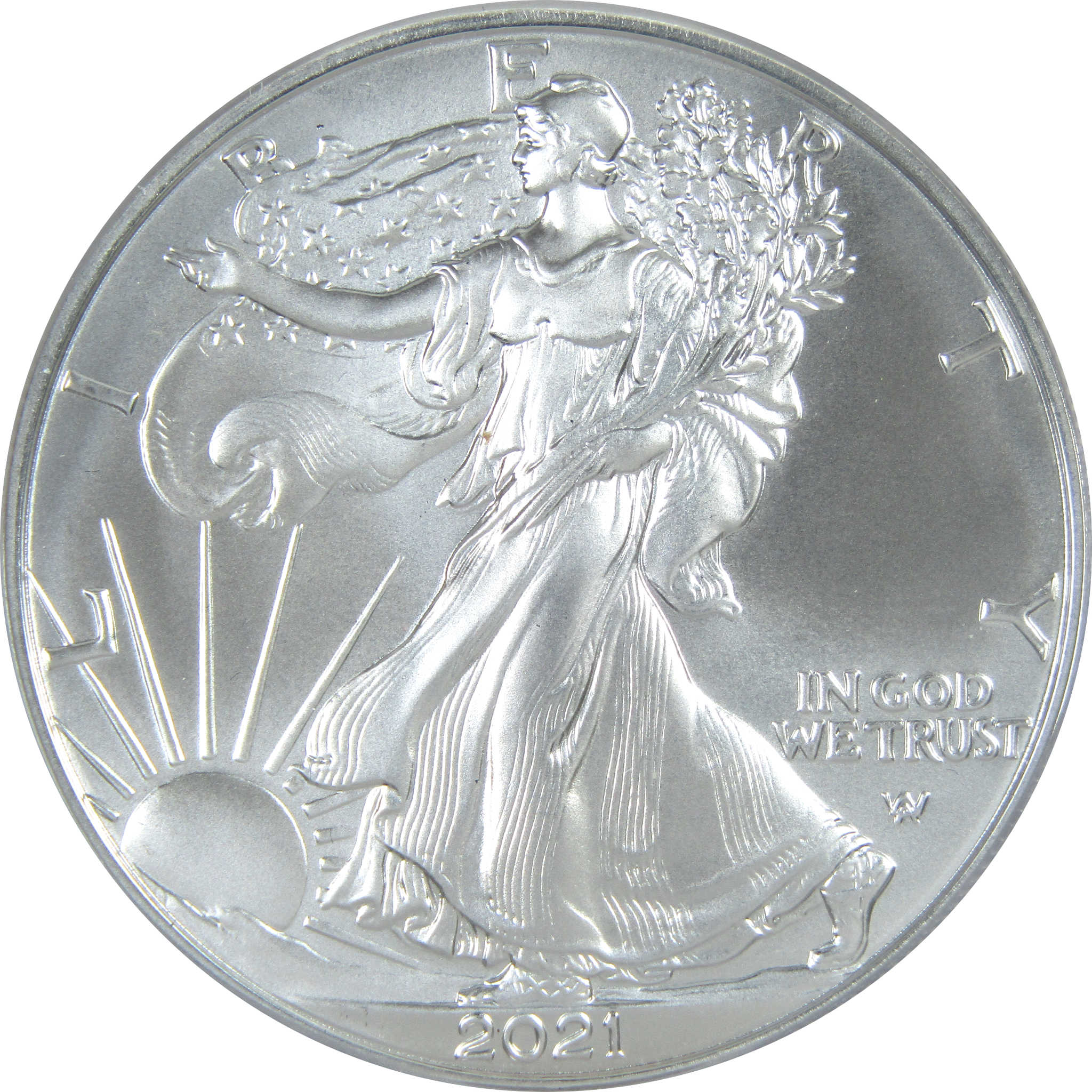 2021 (S) Type 2 American Silver Eagle MS 70 ANACS $1 SKU:CPC7821