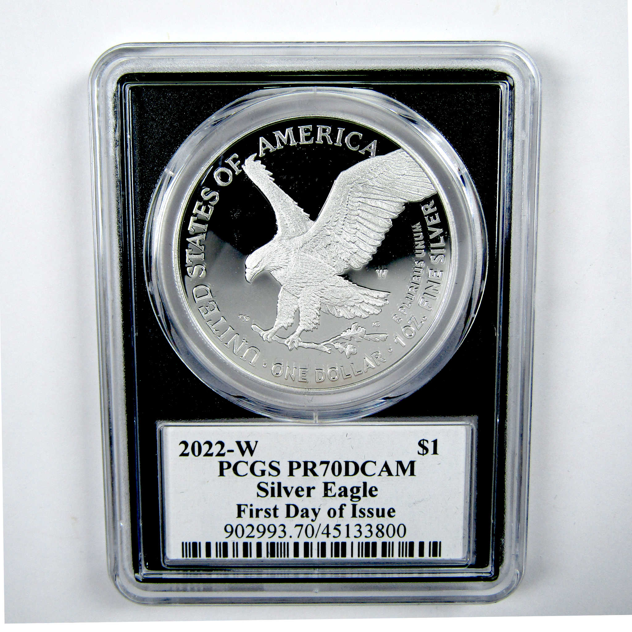 2022 W American Silver Eagle PR 70 DCAM PCGS $1 First Day SKU:CPC6970