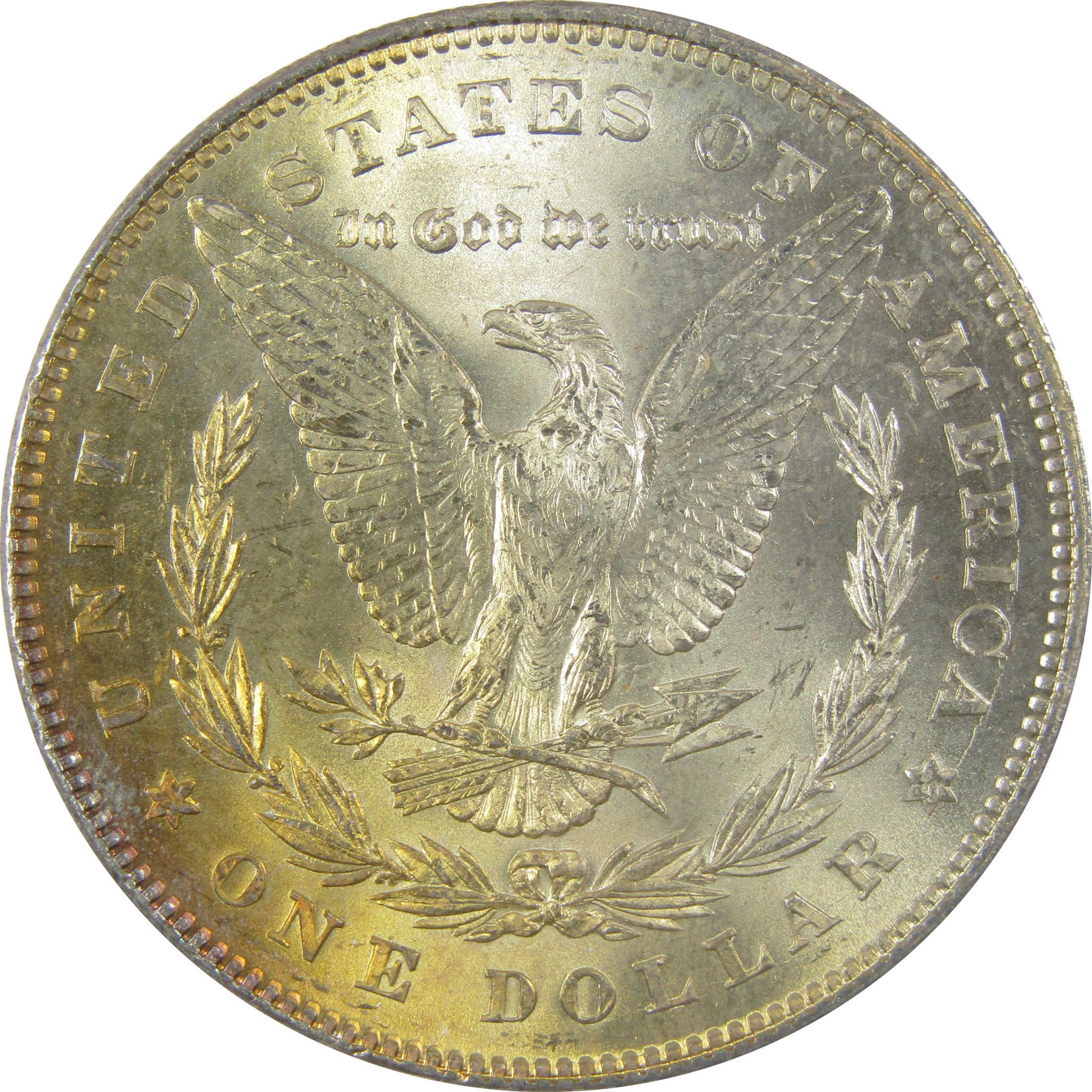 1878 7TF Rev 78 Morgan Silver Dollar Uncirculated Toned SKU:I23577