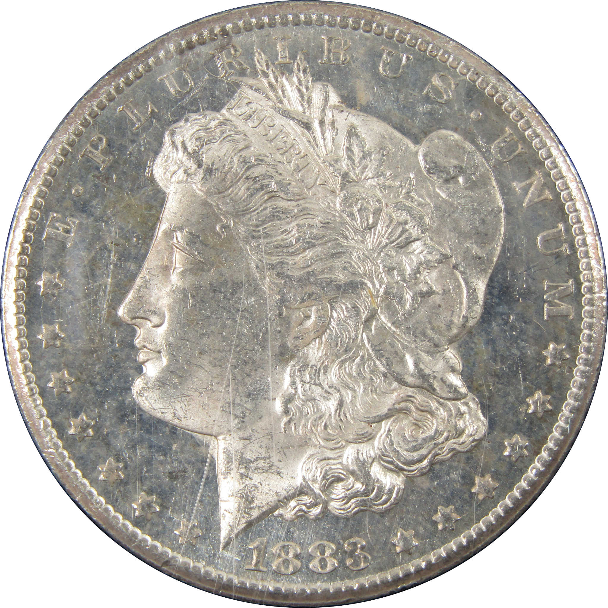 1883 CC GSA Morgan Dollar BU Choice Uncirculated Silver $1 SKU:I9436 - Morgan coin - Morgan silver dollar - Morgan silver dollar for sale - Profile Coins &amp; Collectibles