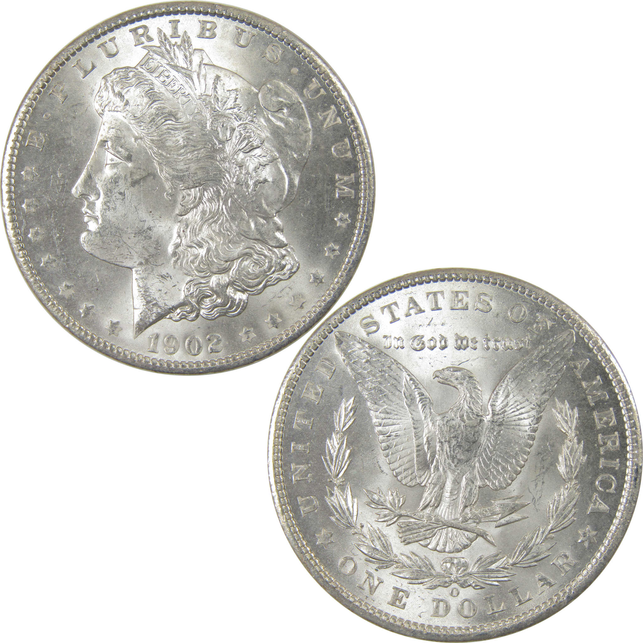 1902 O Morgan Dollar Uncirculated Mint State Silver $1 Coin SKU:I23822 - Morgan coin - Morgan silver dollar - Morgan silver dollar for sale - Profile Coins &amp; Collectibles