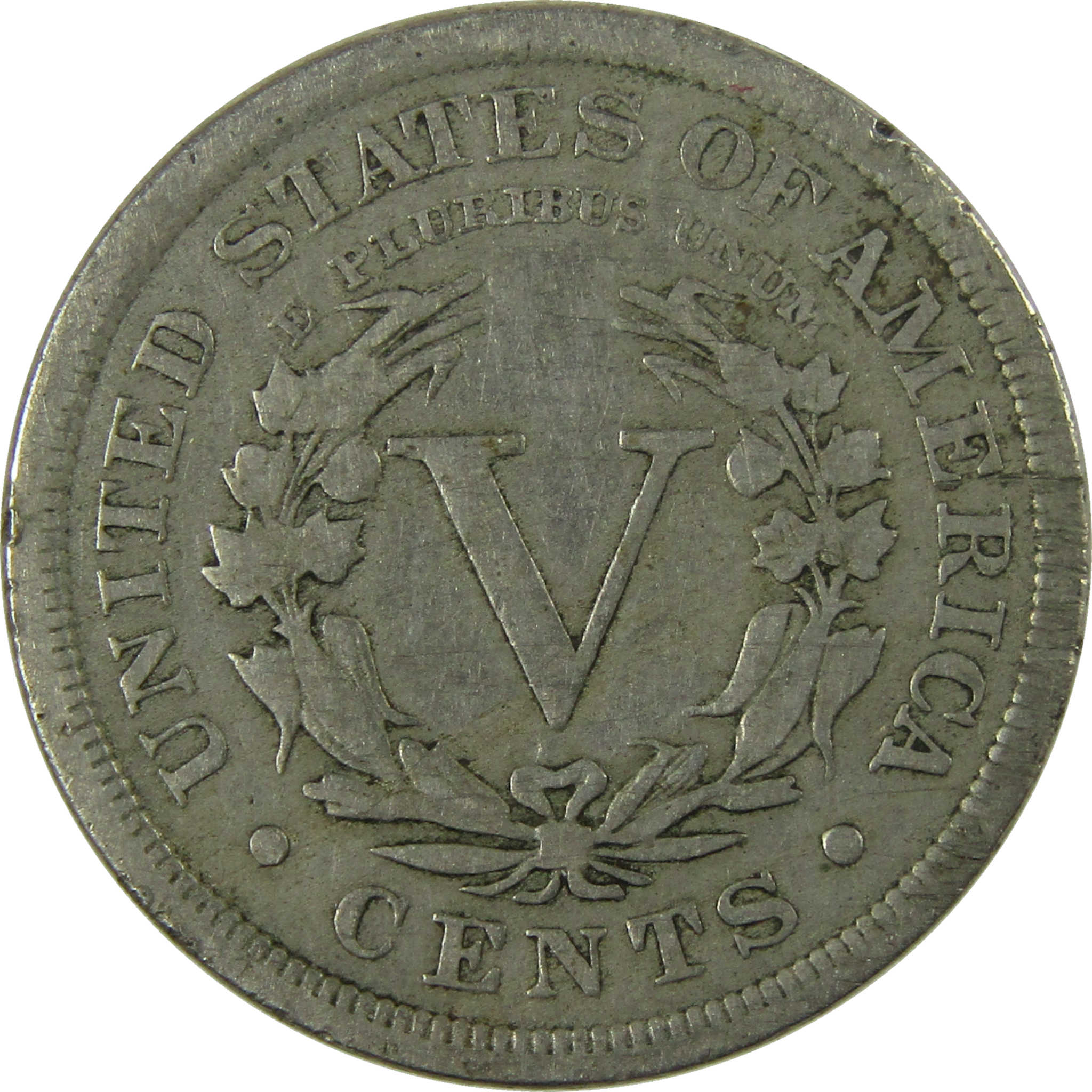 1896 Liberty Head V Nickel VG Very Good 5c Coin SKU:I27862