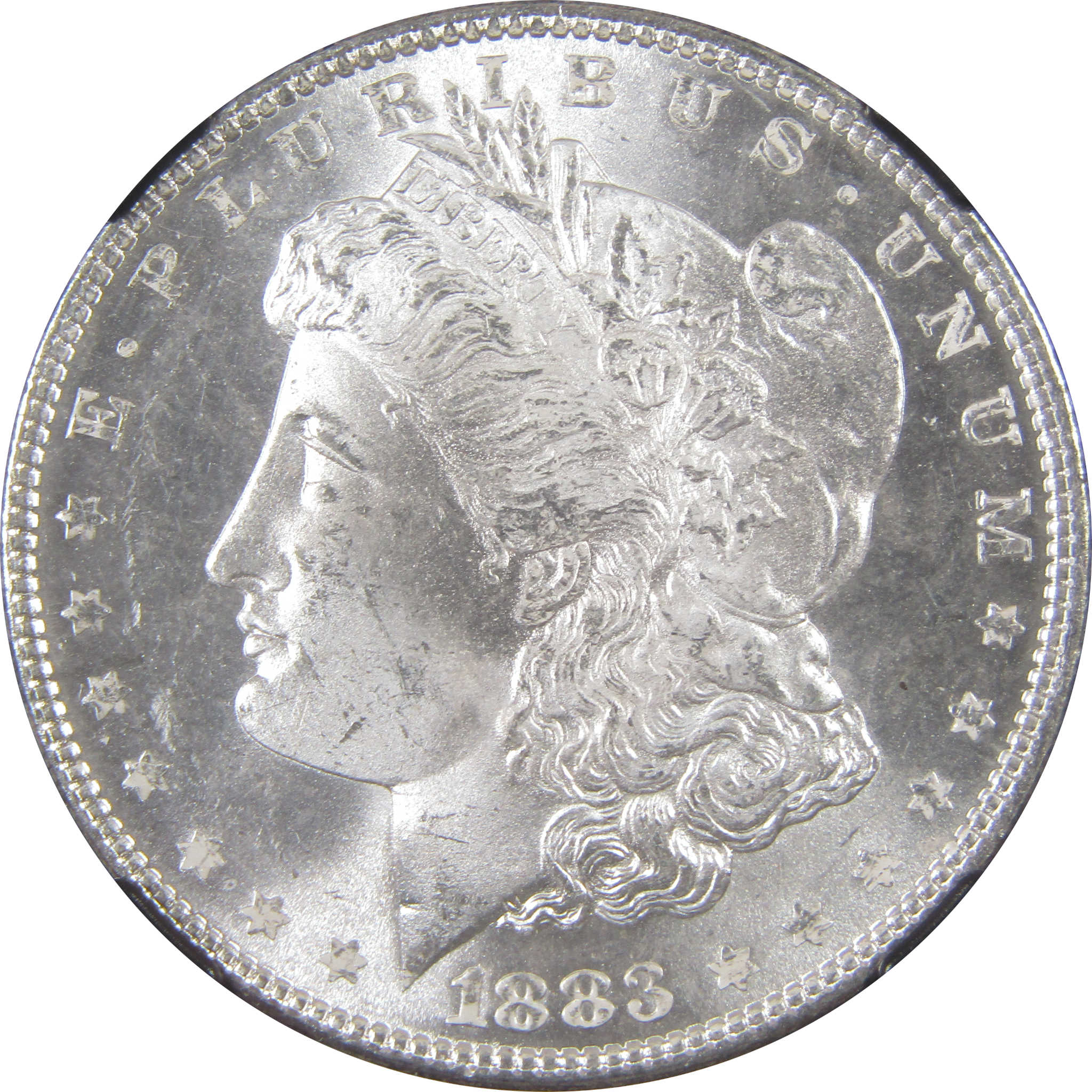 1883 Morgan Dollar MS 64 NGC Silver Original Bag Fragment SKU:I18168 - Morgan coin - Morgan silver dollar - Morgan silver dollar for sale - Profile Coins &amp; Collectibles