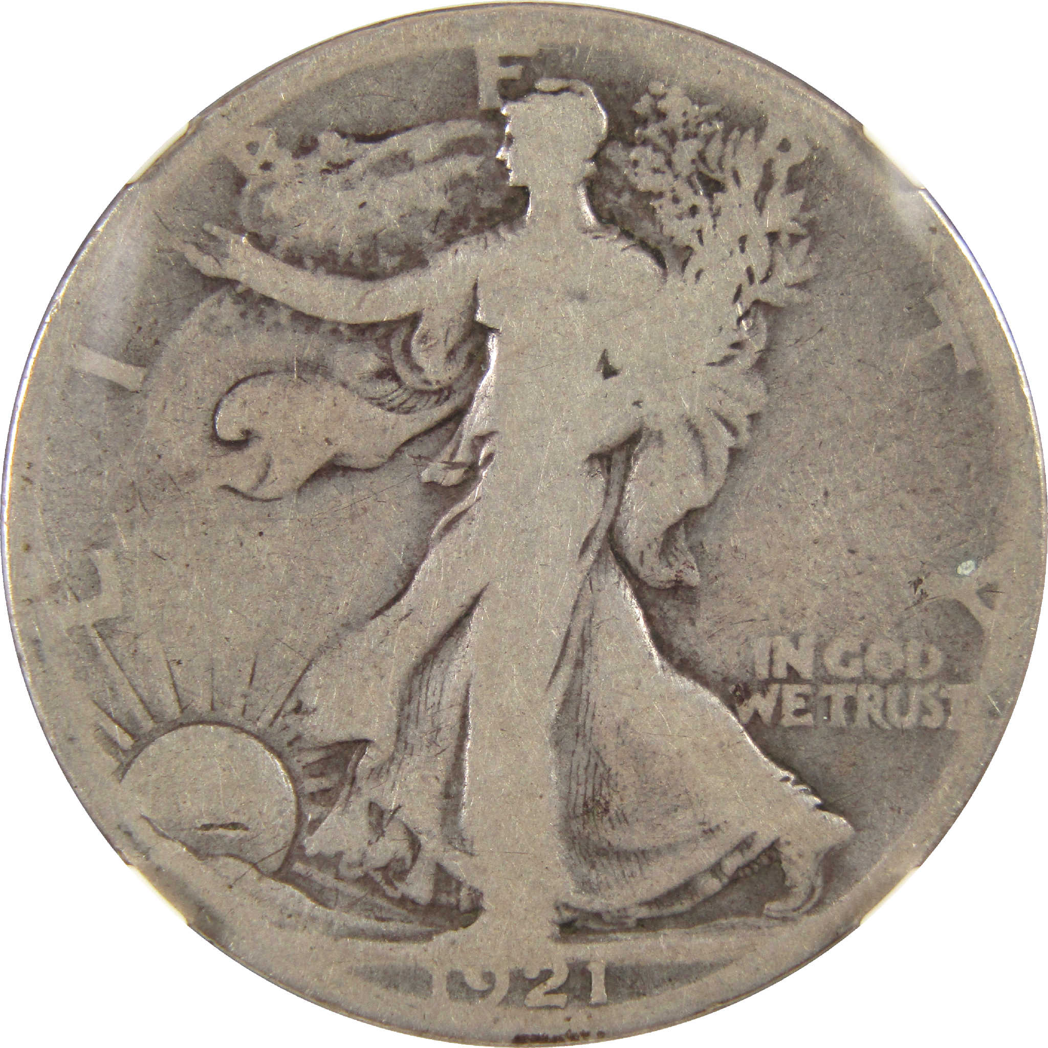 1921 S Liberty Walking Half Dollar G 4 NGC Silver 50c Coin SKU:I11595