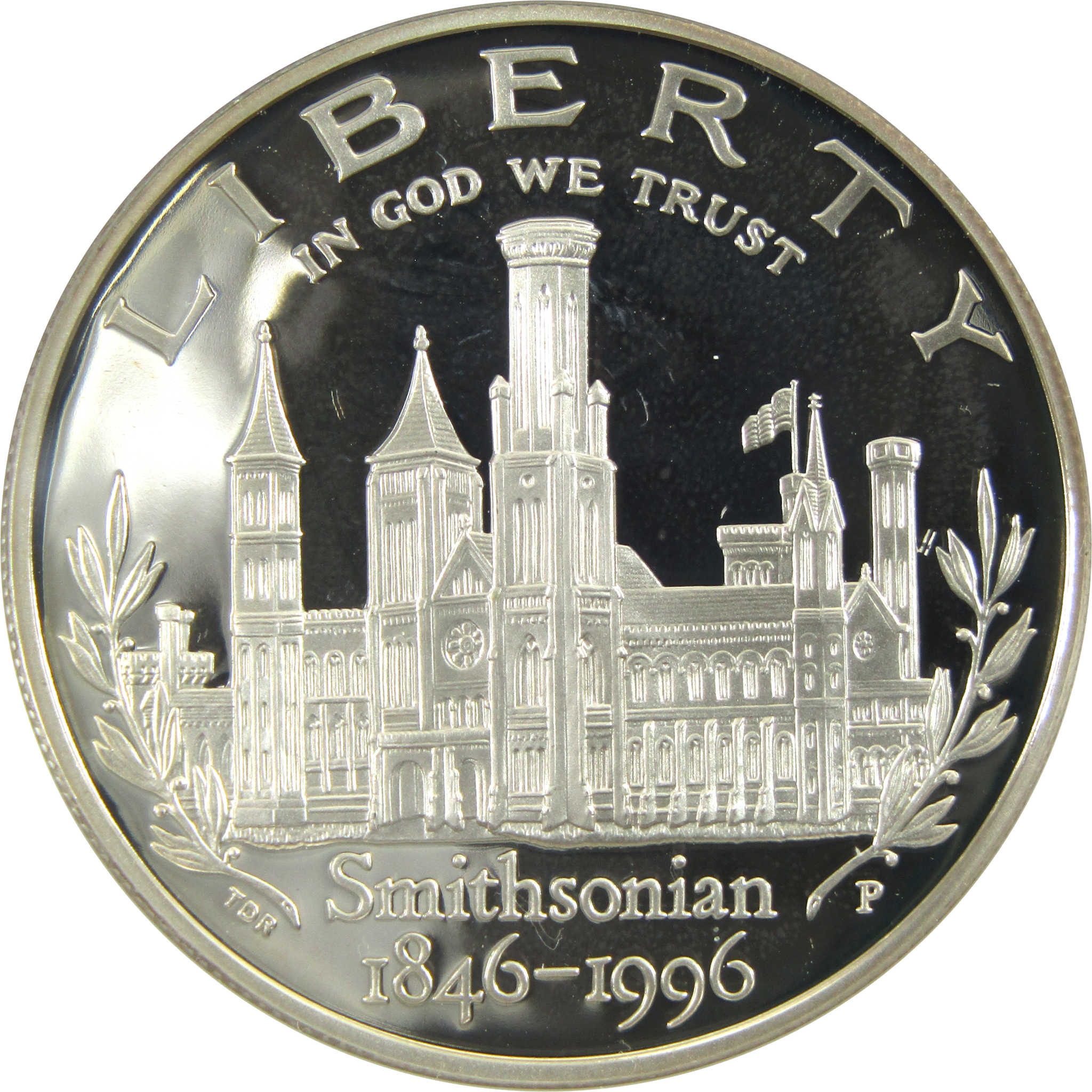 Smithsonian Institution 150th Anniversary $1 Coin OGP COA SKU:CPC4832