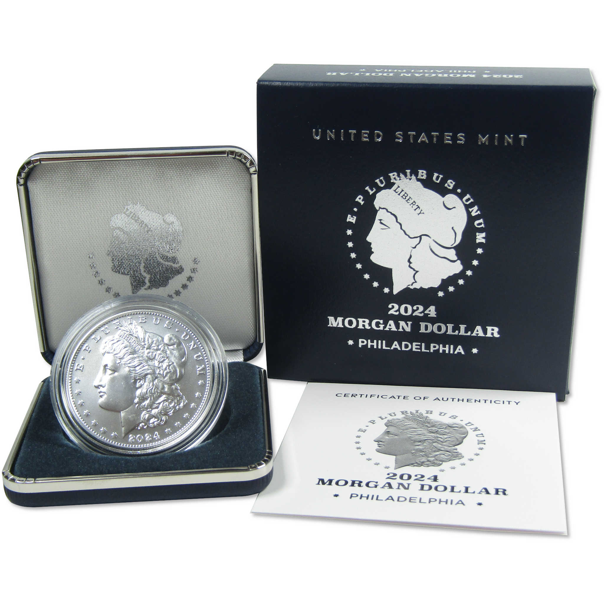 2024 Morgan Dollar Uncirculated .999 Silver $1 Coin SKU:OPC163 - Morgan coin - Morgan silver dollar - Morgan silver dollar for sale - Profile Coins &amp; Collectibles