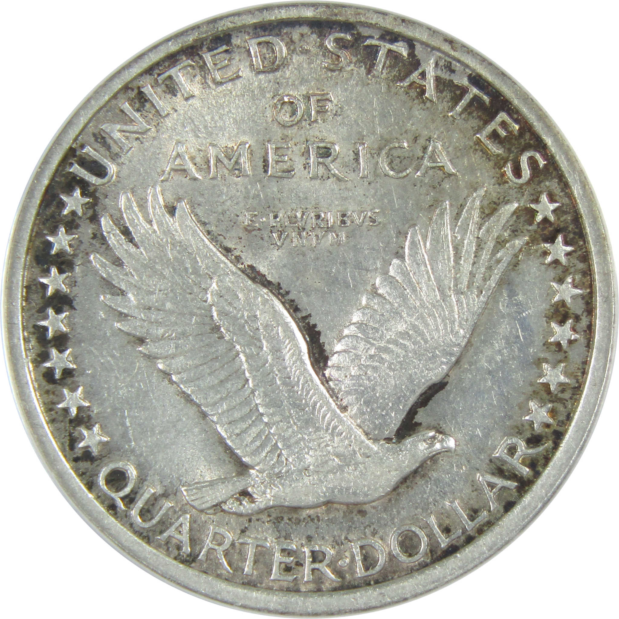 1917 Type 1 Standing Liberty Quarter AU 53 FH ANACS Silver SKU:I16315