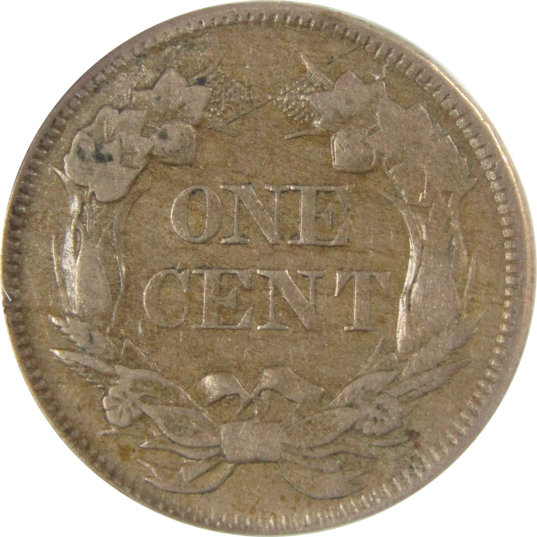 1858 Large Letters Flying Eagle Cent EF 40 ANACS Penny SKU:CP790
