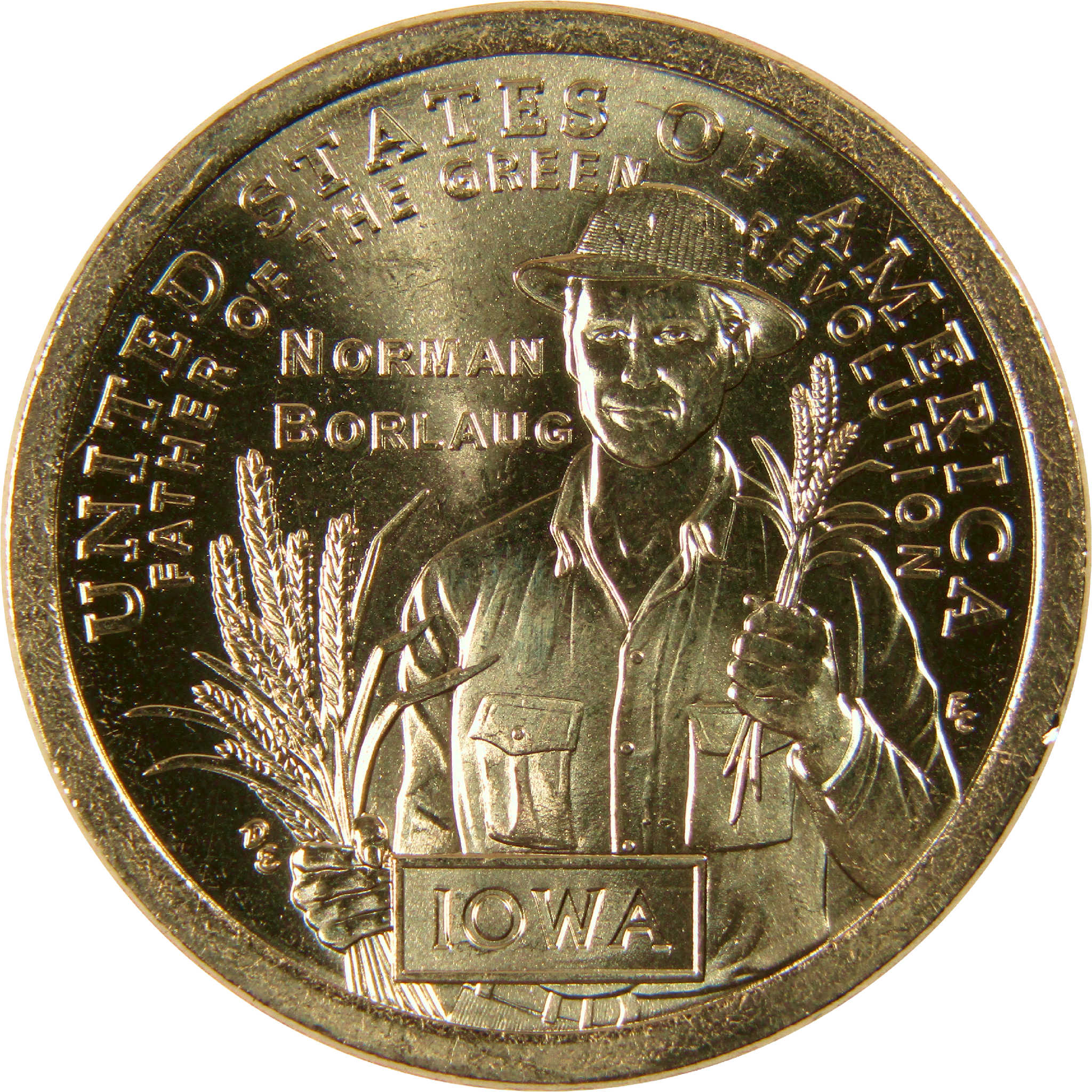 2026 P Iowa Norman Borlaug American Innovation Dollar Uncirculated