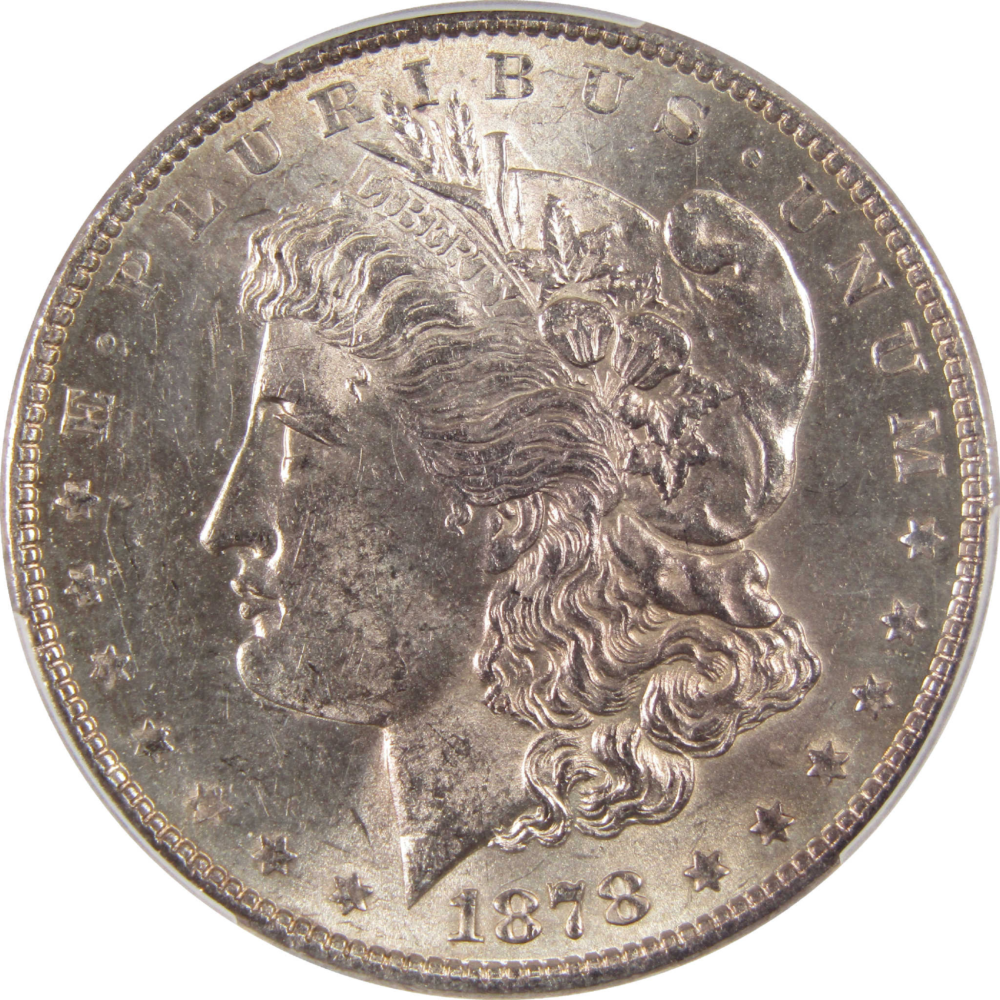 1878 7TF Rev 79 Morgan Dollar MS 62 PCGS Silver $1 Unc SKU:I11309 - Morgan coin - Morgan silver dollar - Morgan silver dollar for sale - Profile Coins &amp; Collectibles