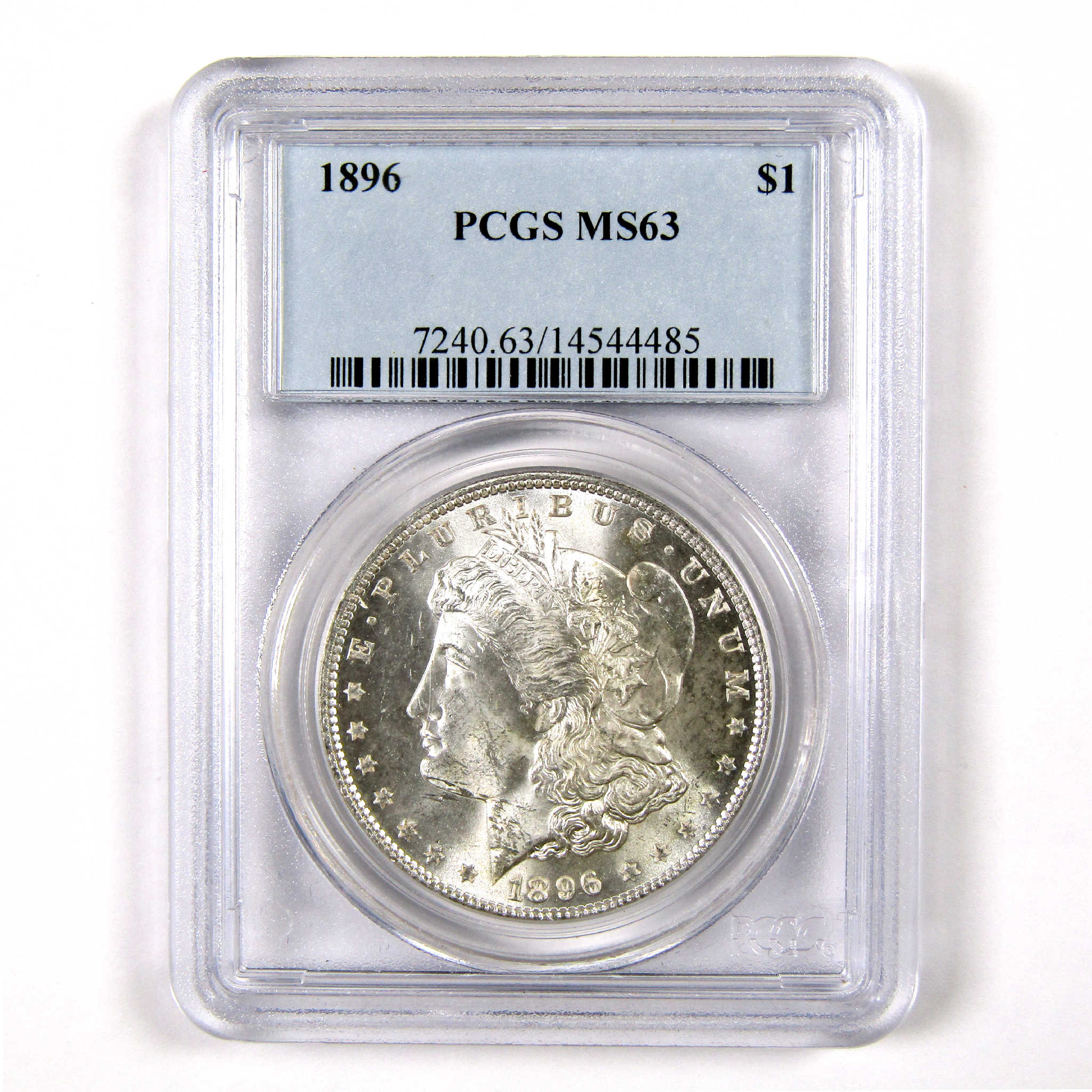 1896 Morgan Dollar MS 63 PCGS Silver $1 Uncirculated Coin SKU:I11422 - Morgan coin - Morgan silver dollar - Morgan silver dollar for sale - Profile Coins &amp; Collectibles