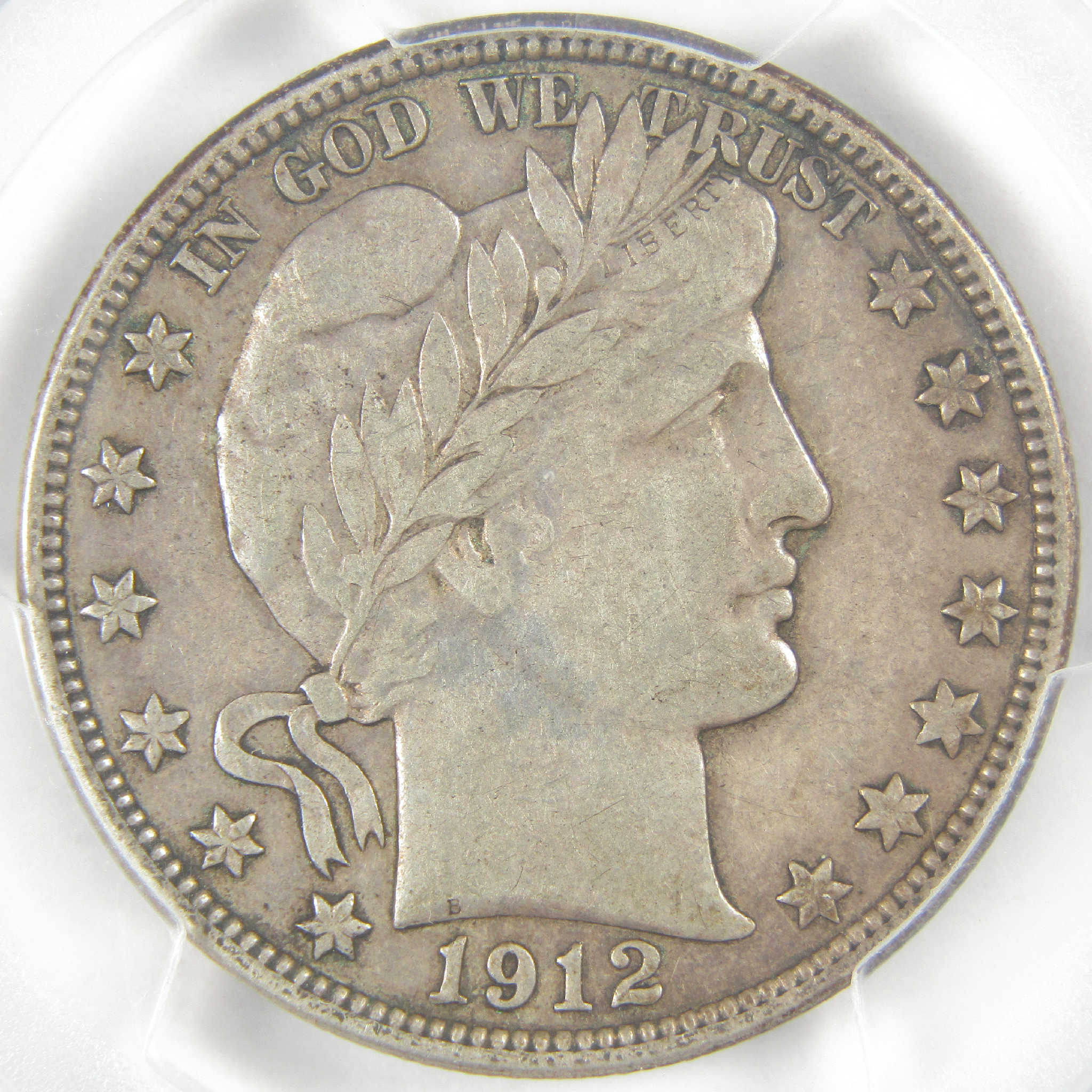 1912 D Barber Half Dollar VF 35 PCGS Silver 50c Coin