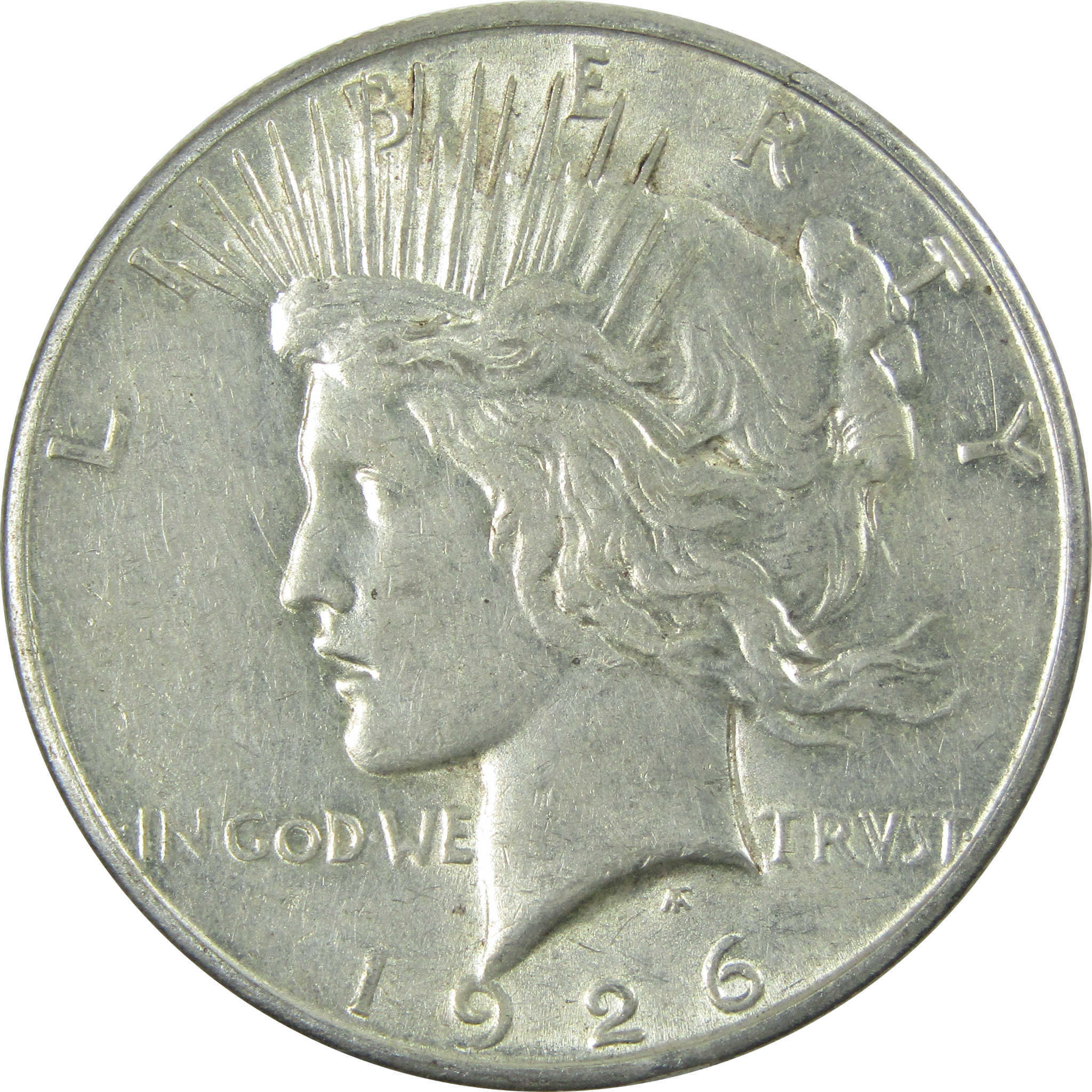 1926 S Peace Dollar XF EF Extremely Fine Silver $1 Coin SKU:I13695